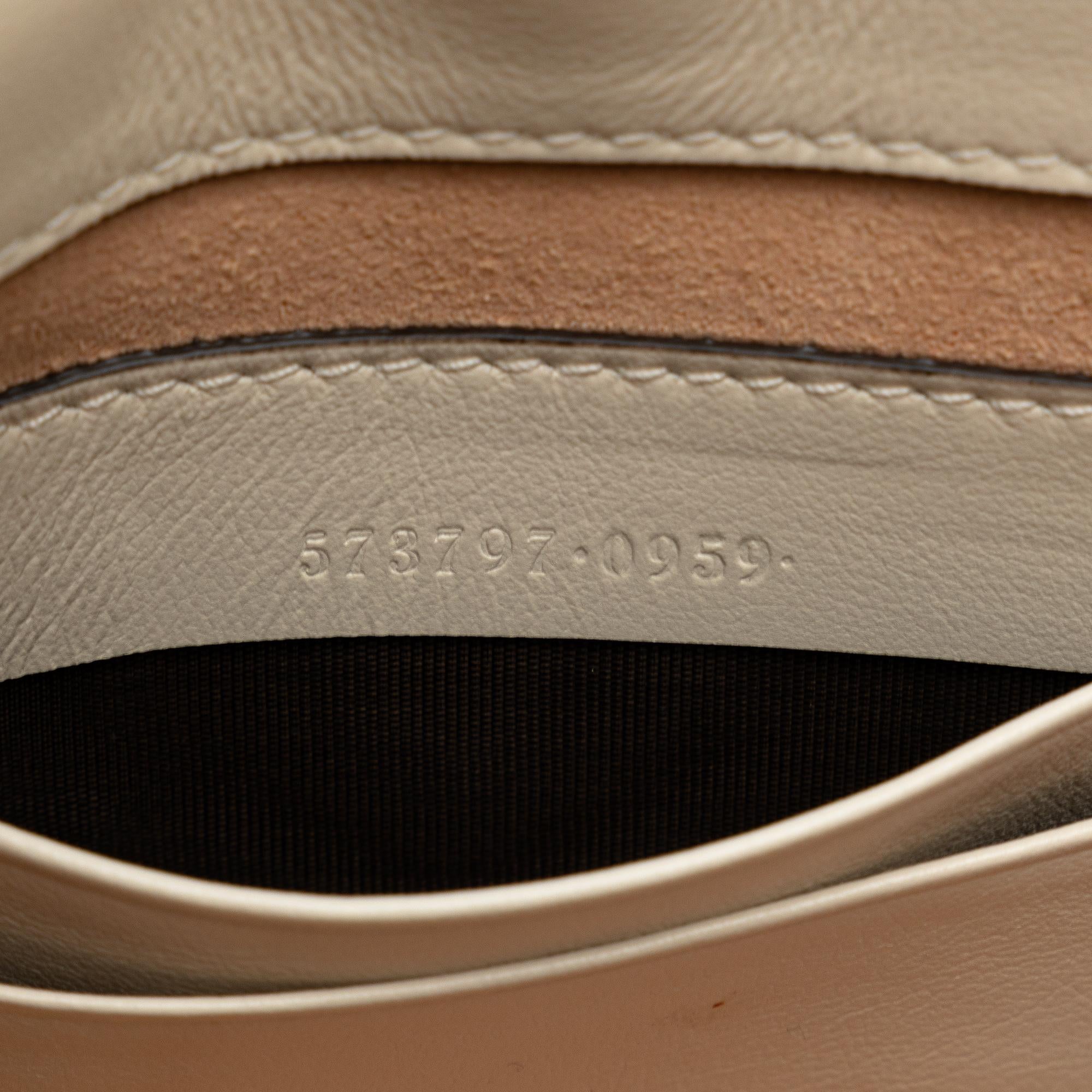 Gucci Mini Rajah Web Chain Crossbody Bag (SHG-qSdeie)