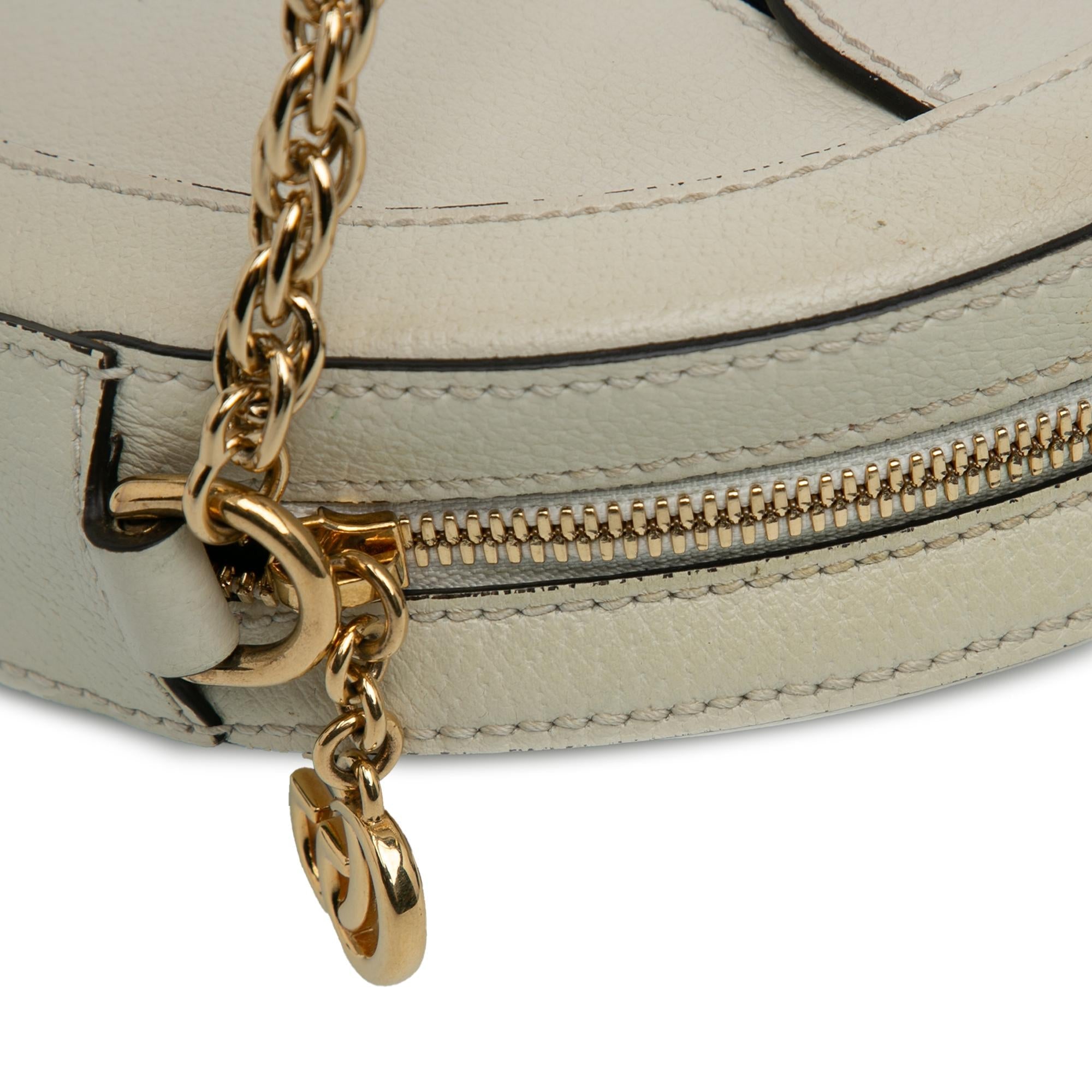 Gucci Mini Round Ophidia Leather Crossbody Bag (SHG-MKTErB)