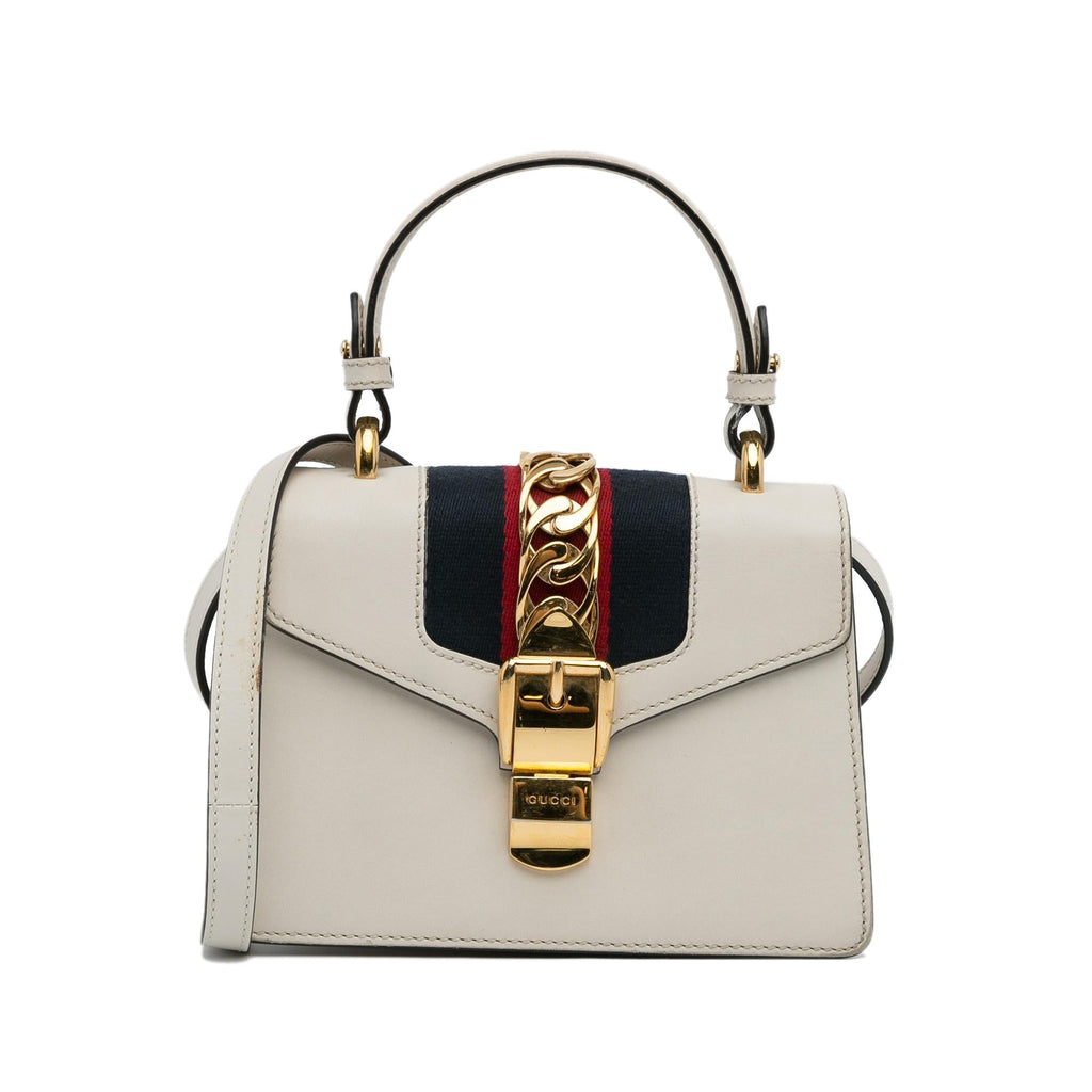 Gucci Mini Sylvie Satchel (SHG-fpc7UW)