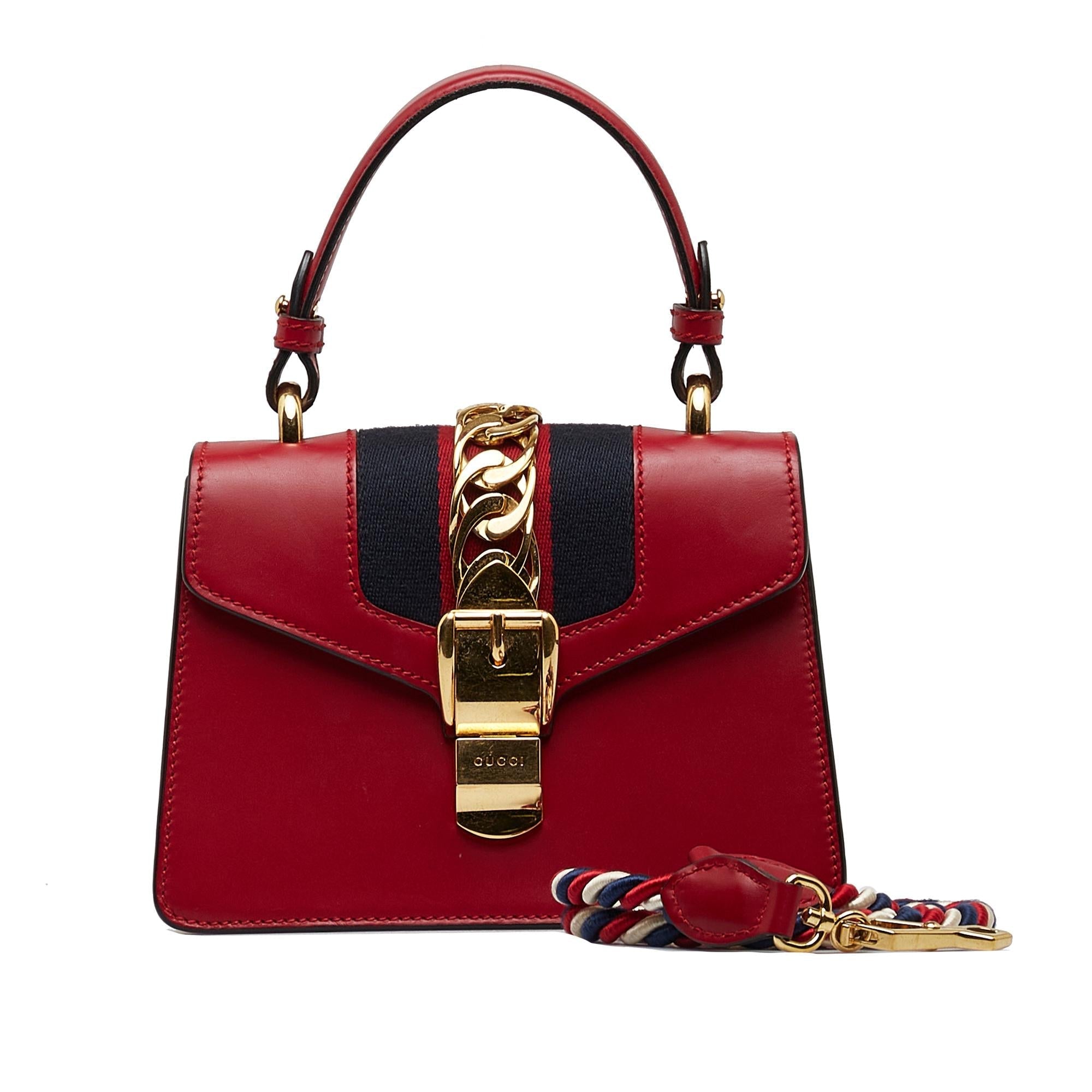 Gucci Mini Sylvie Satchel (SHG-4t37wi)