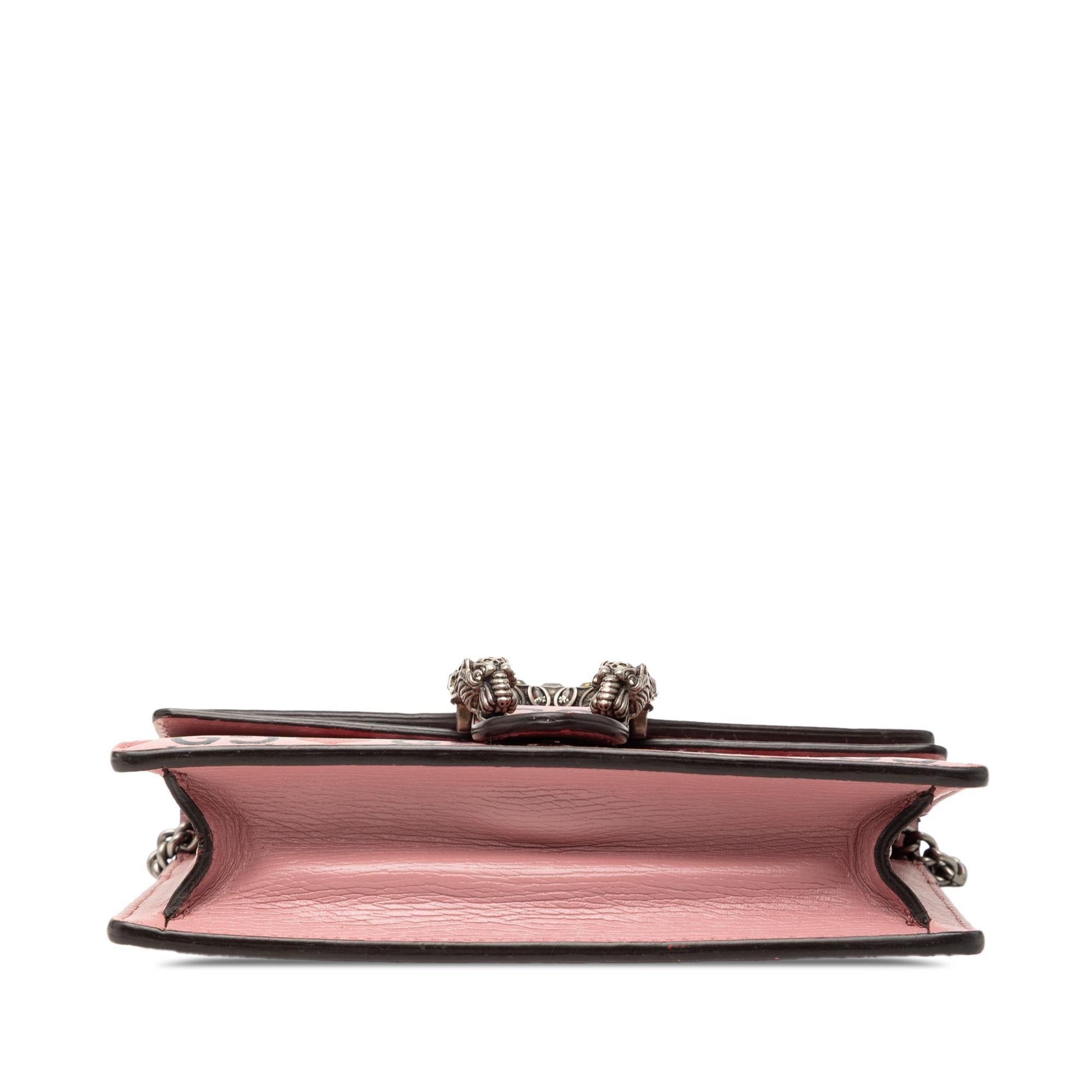 Gucci Mini Textured Leather ValLBtines Day Dionysus Crossbody