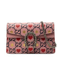 Gucci Mini Textured Leather ValLBtines Day Dionysus Crossbody