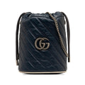 Gucci Mini Torchon GG Marmont Bucket Bag (SHG-qmVK2y)
