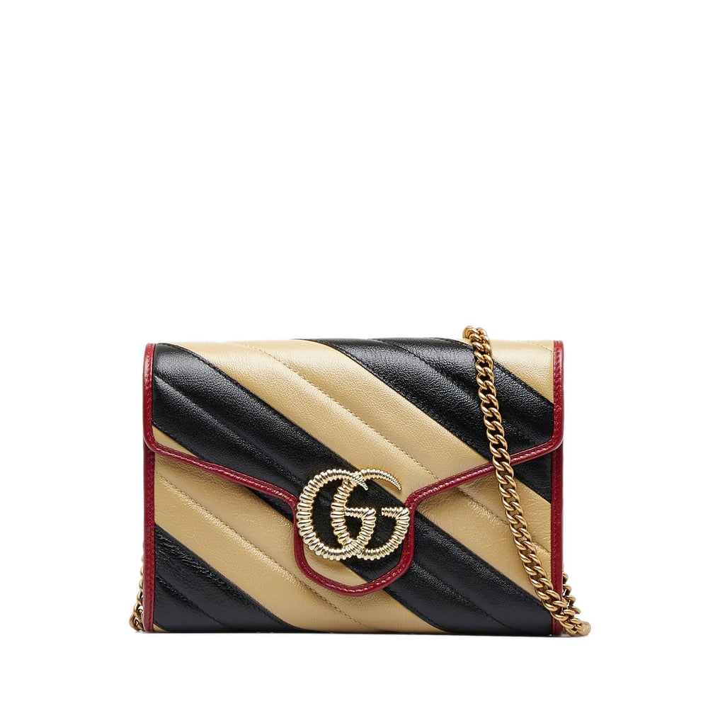 Gucci Mini Torchon GG Marmont Crossbody (SHG-vPkRpV)