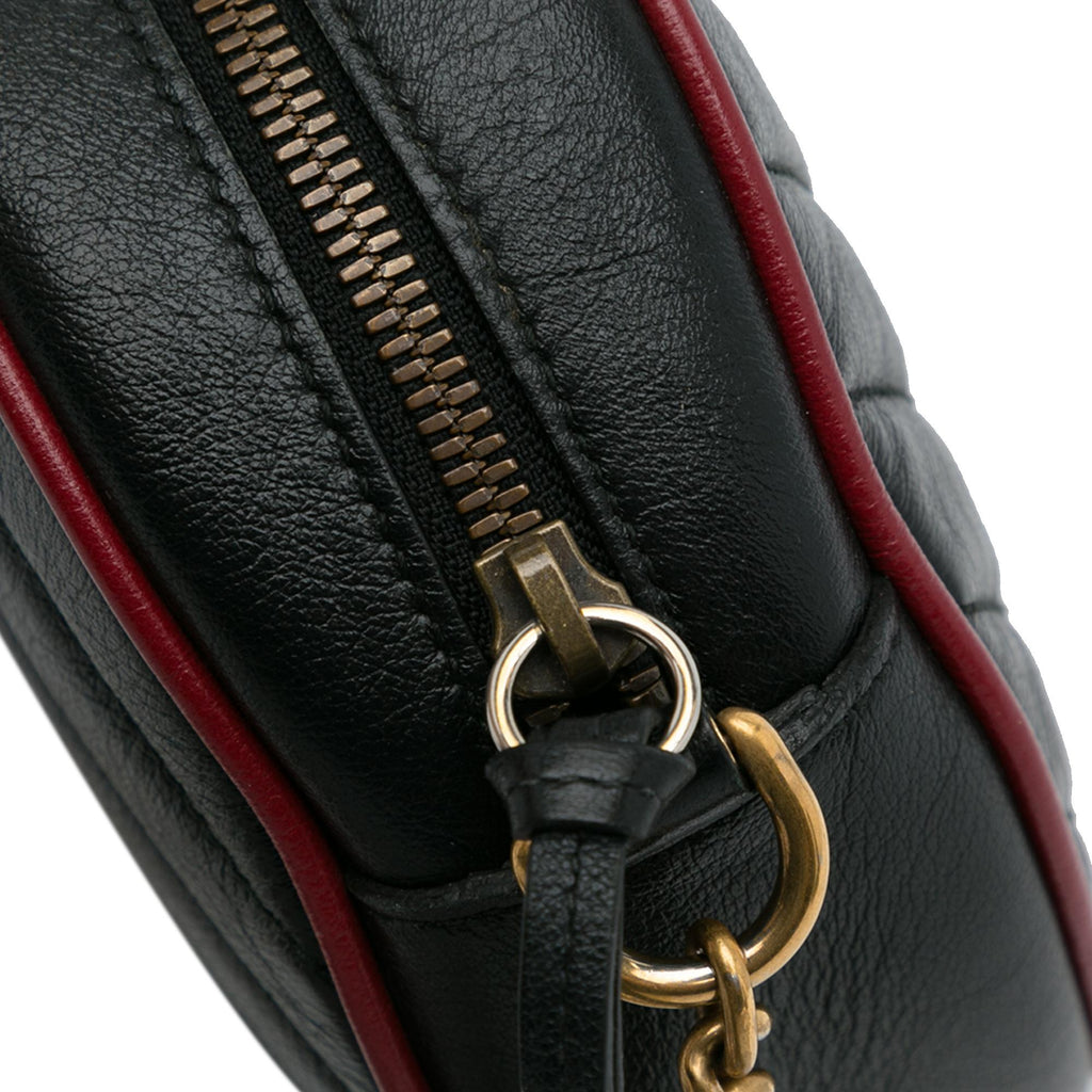 Gucci Mini Torchon GG Marmont Round Crossbody Bag (SHG-qSKdwn)
