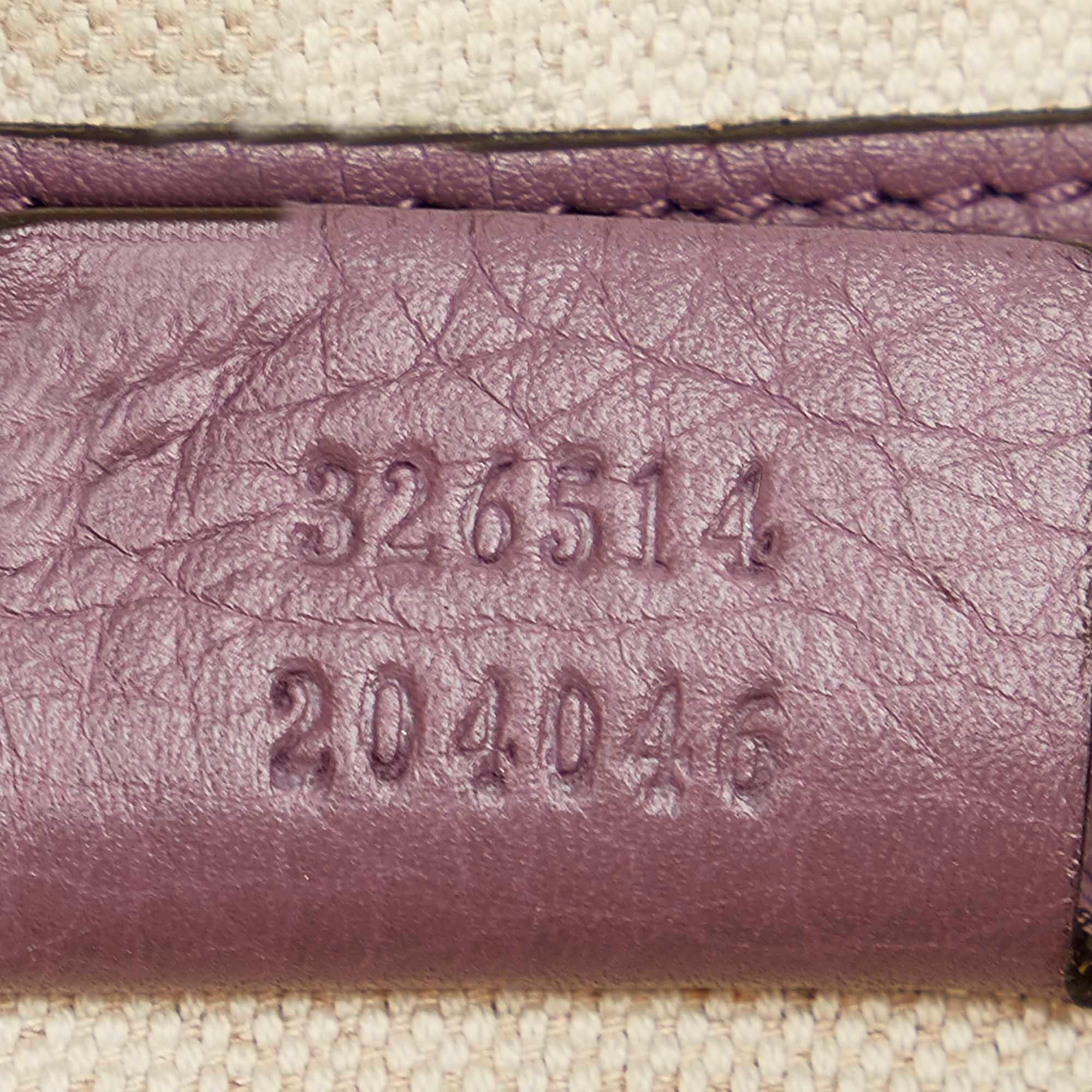 Gucci Miss Gucci Leather Satchel (SHG-21340)