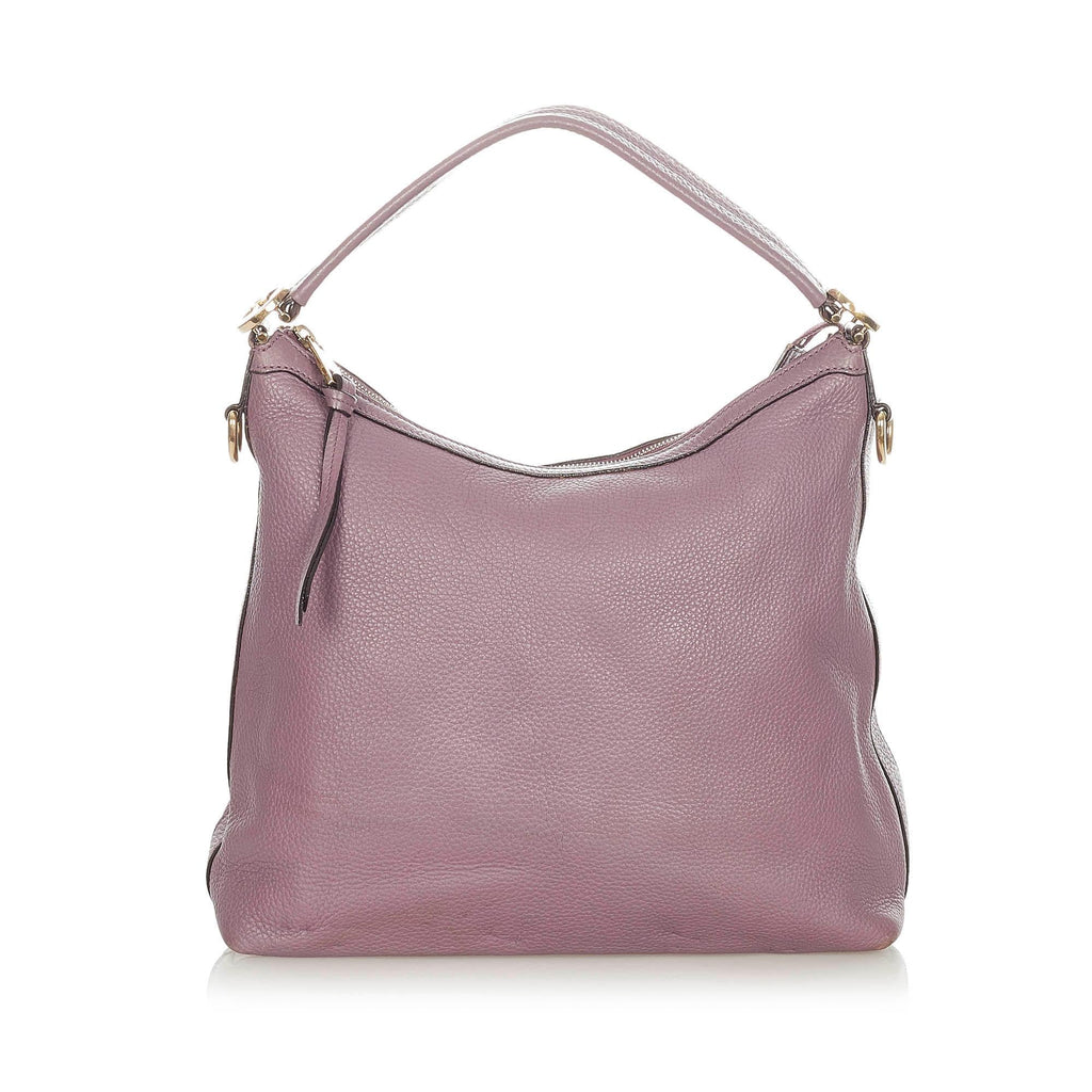 Gucci Miss Gucci Leather Satchel (SHG-21340)