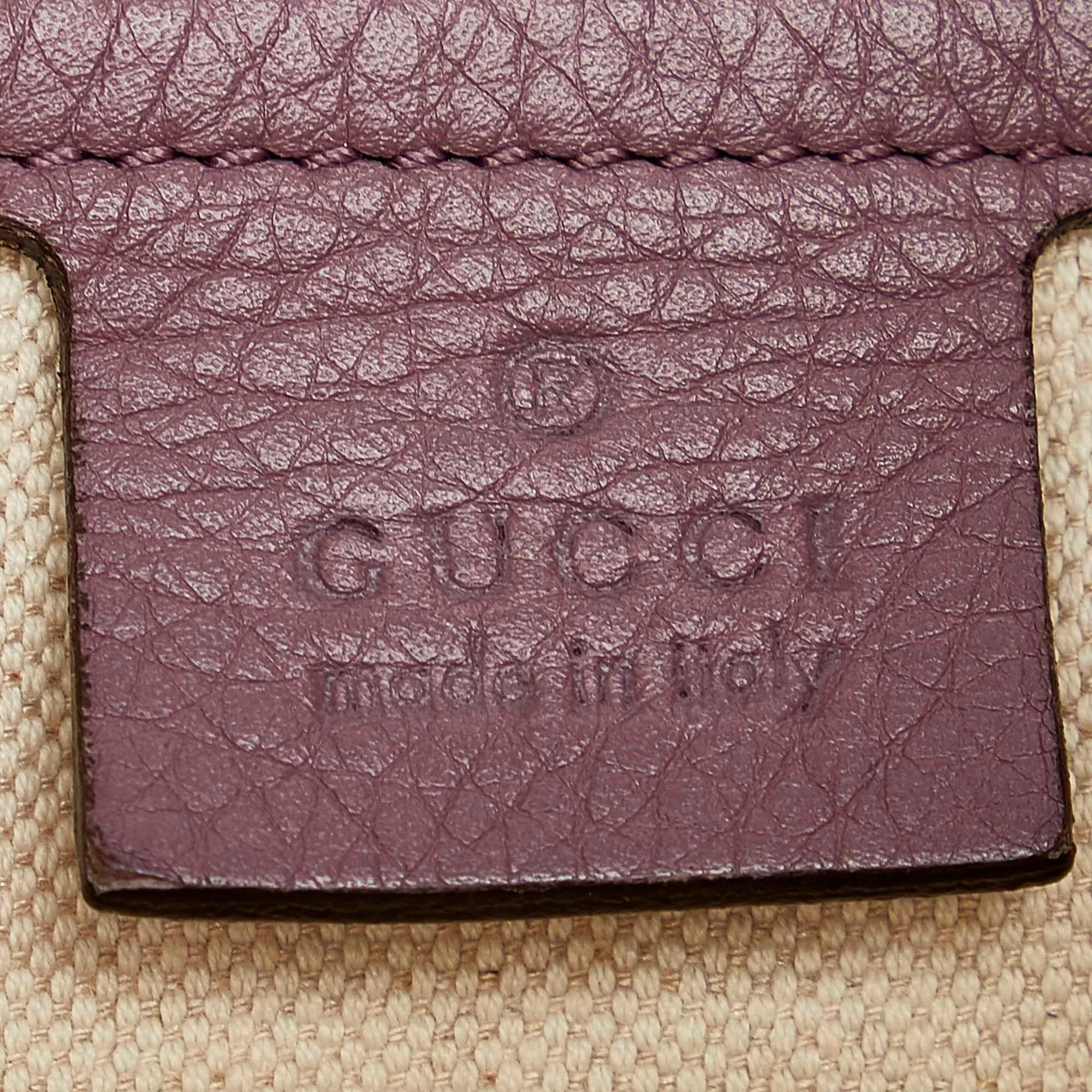 Gucci Miss Gucci Leather Satchel (SHG-21340)