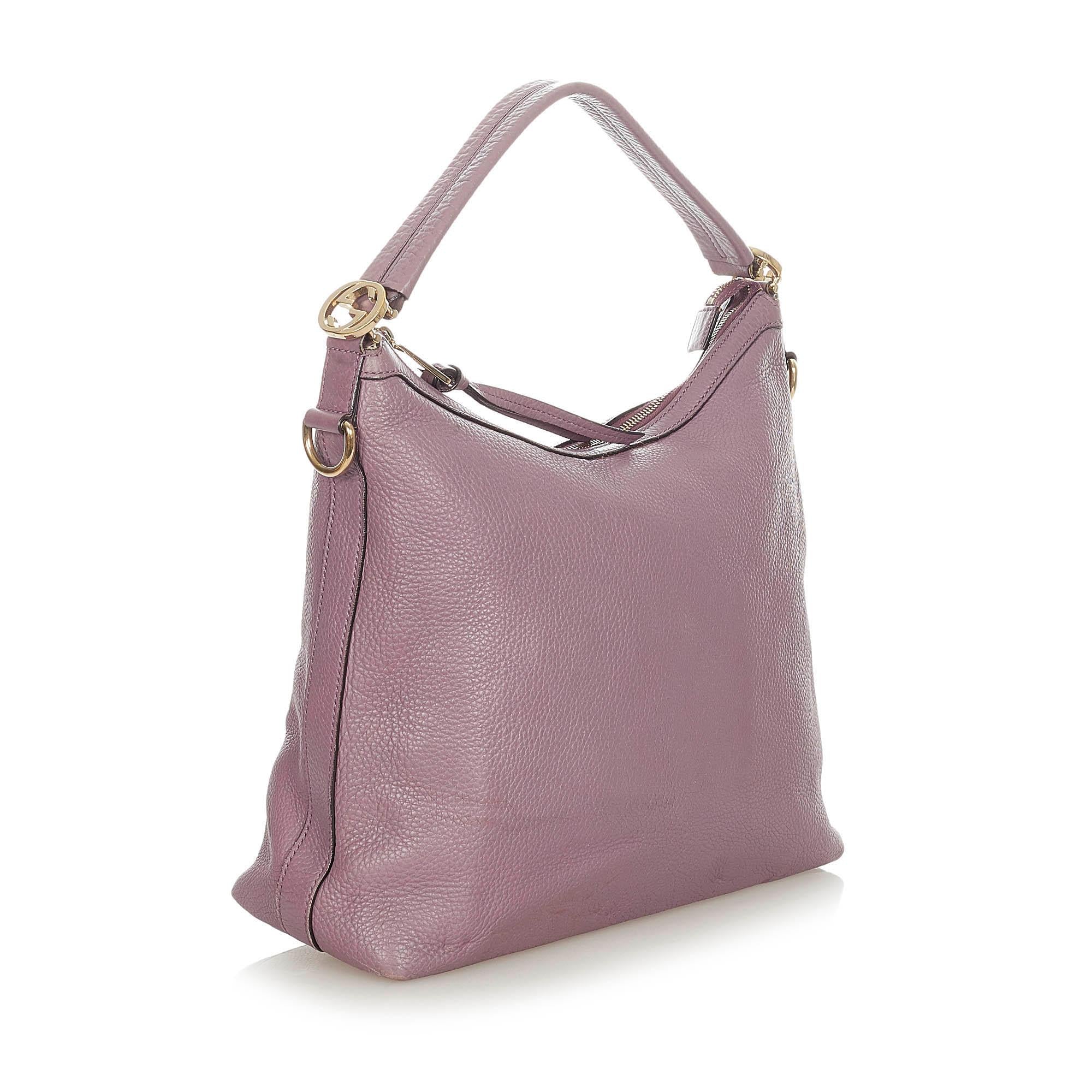 Gucci Miss Gucci Leather Satchel (SHG-21340)