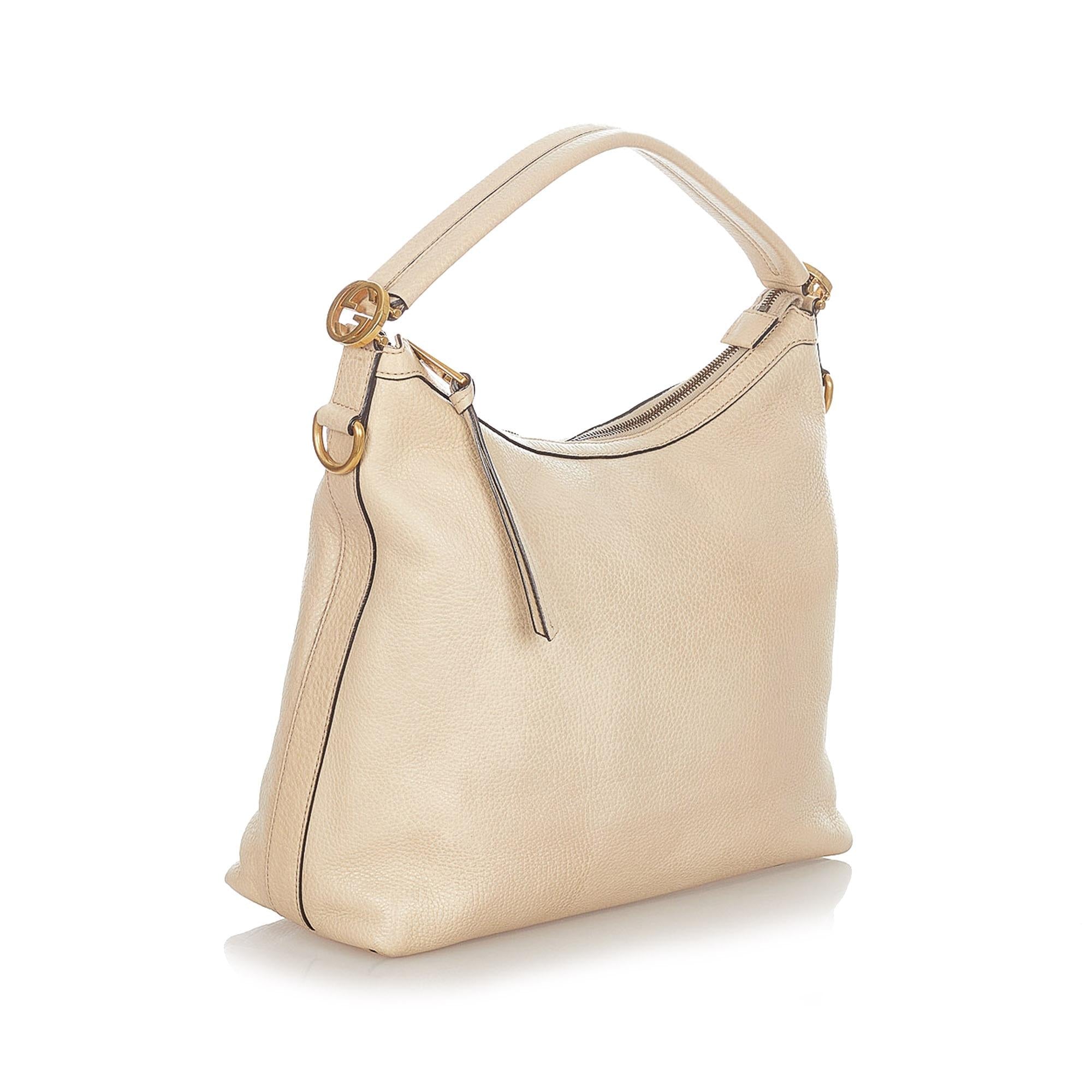Gucci Miss Gucci Leather Satchel (SHG-21540)