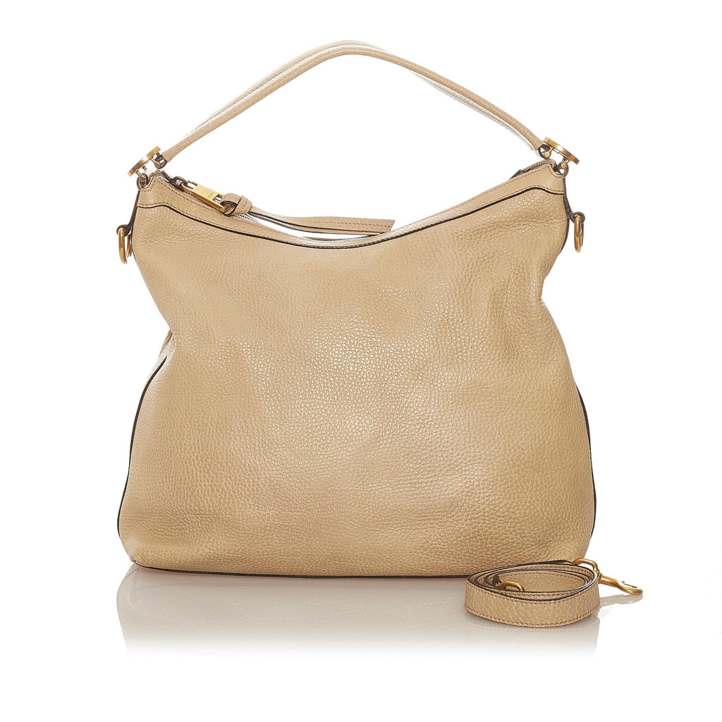 Gucci Miss Gucci Leather Satchel (SHG-28114)