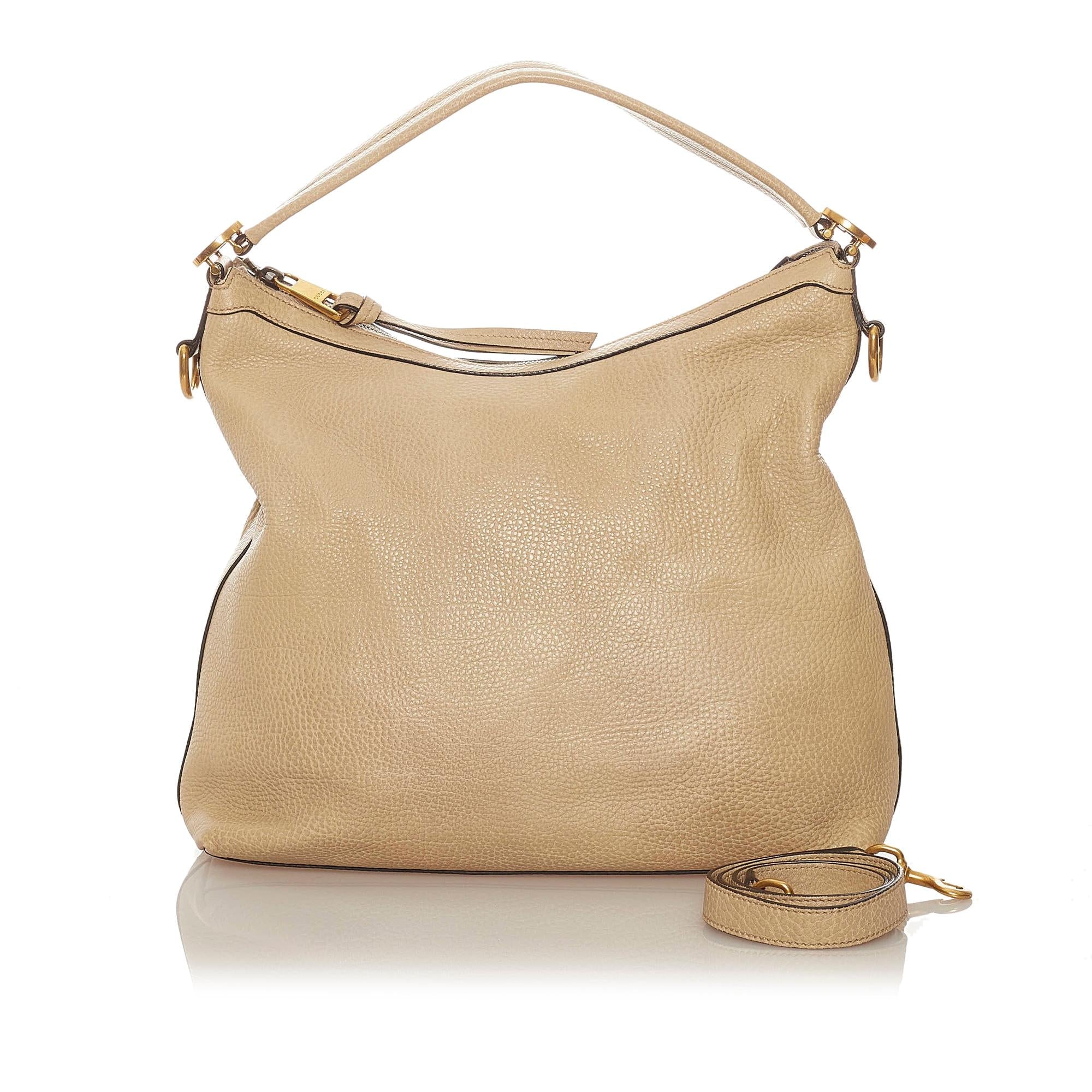 Gucci Miss Gucci Leather Satchel (SHG-28114)