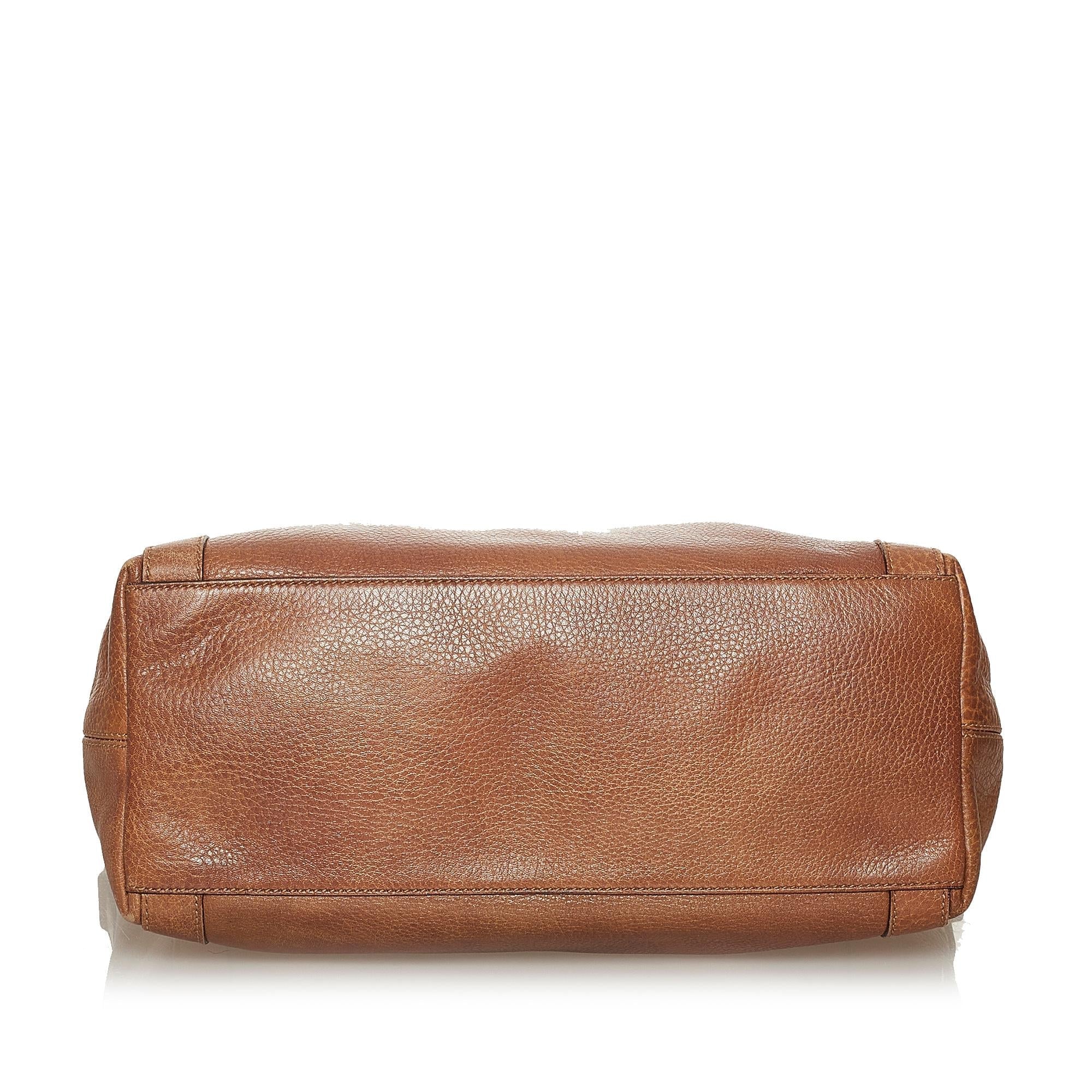 Gucci Miss Gucci Leather Satchel (SHG-28840)