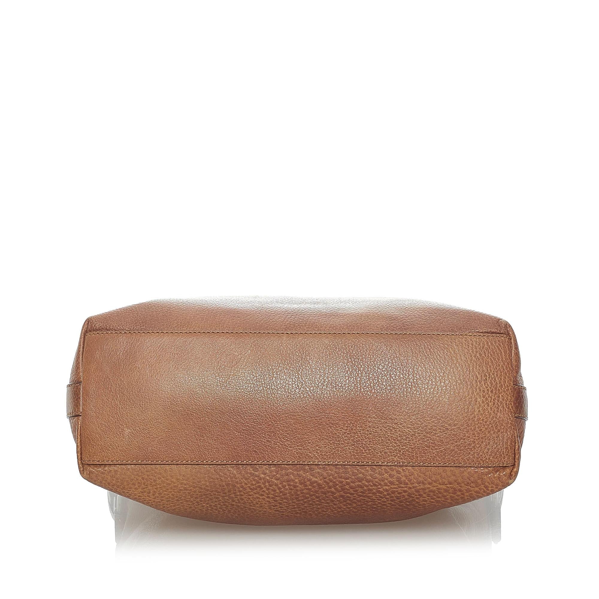 Gucci Miss Gucci Leather Satchel (SHG-32925)