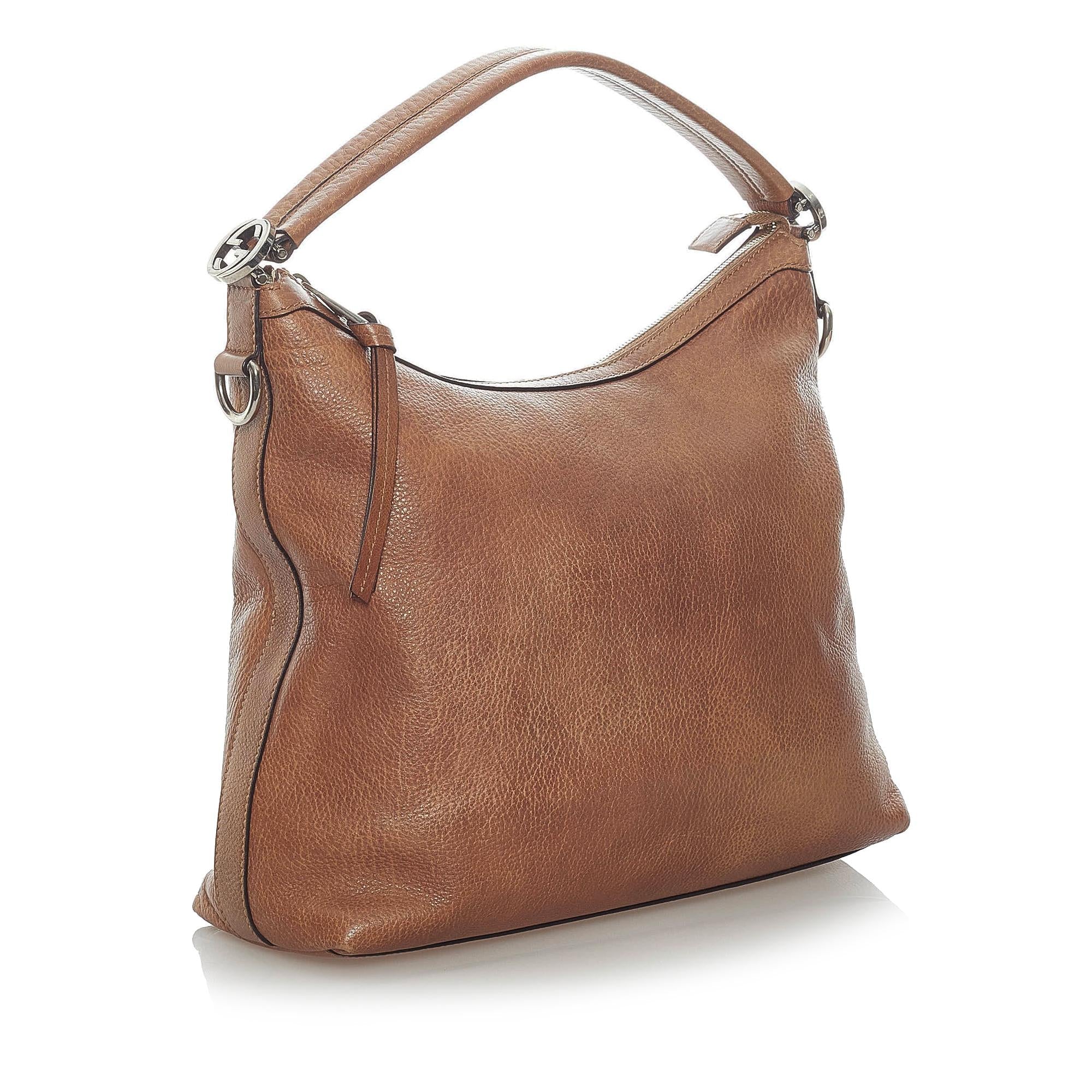 Gucci Miss Gucci Leather Satchel (SHG-32925)