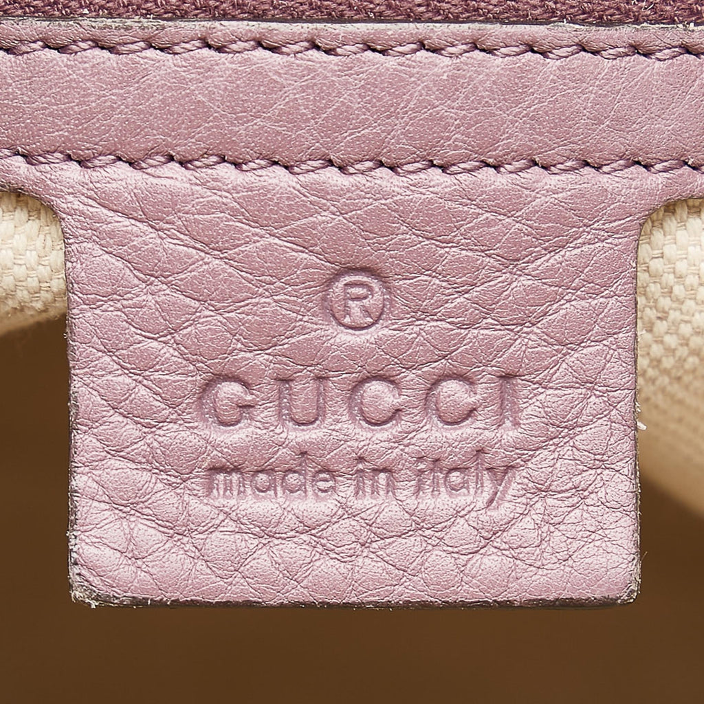 Gucci Miss GG Leather Satchel (SHG-34320)