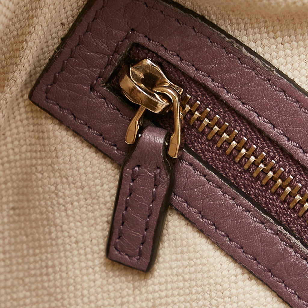 Gucci Miss GG Leather Satchel (SHG-34320)