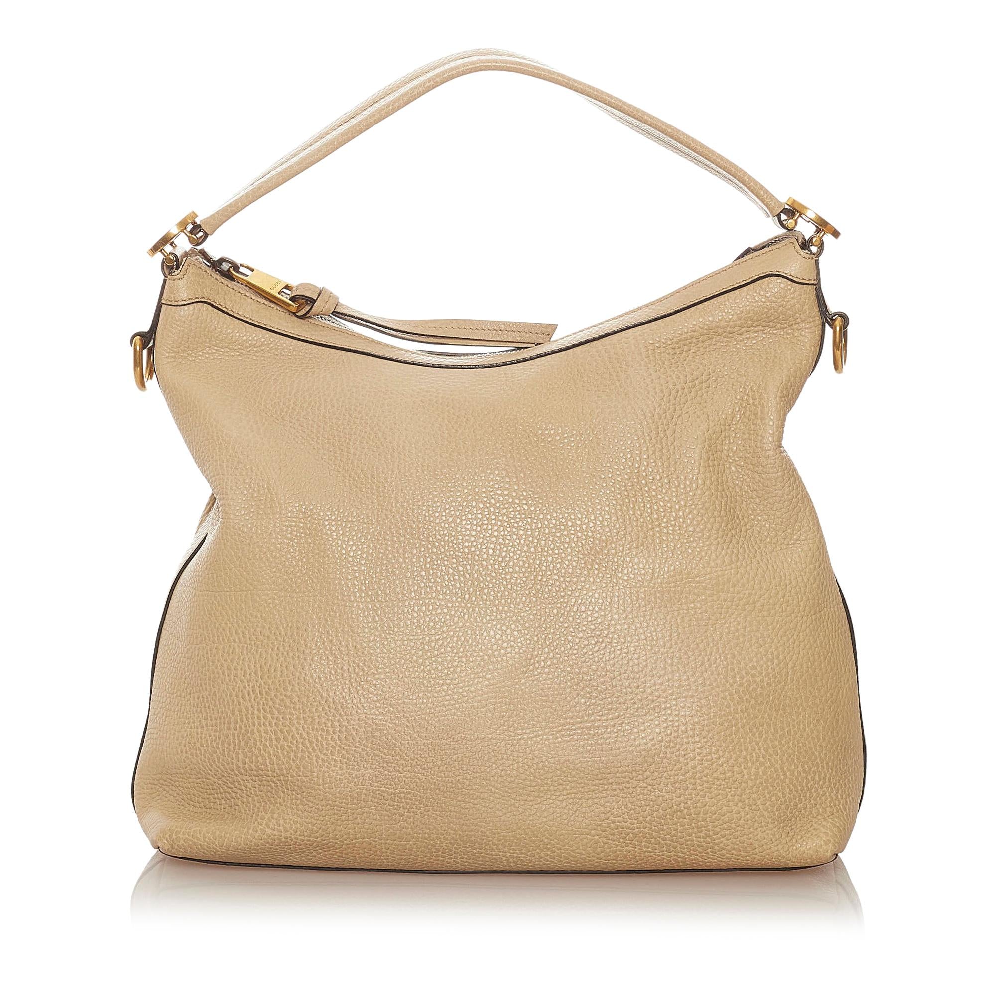 Gucci Miss GG Leather Satchel (SHG-SLAO0J)