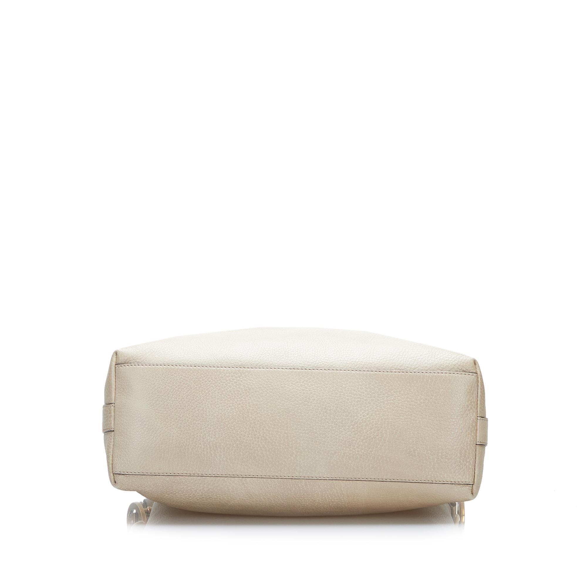 Gucci Miss GG Leather Satchel (SHG-UFJkBD)