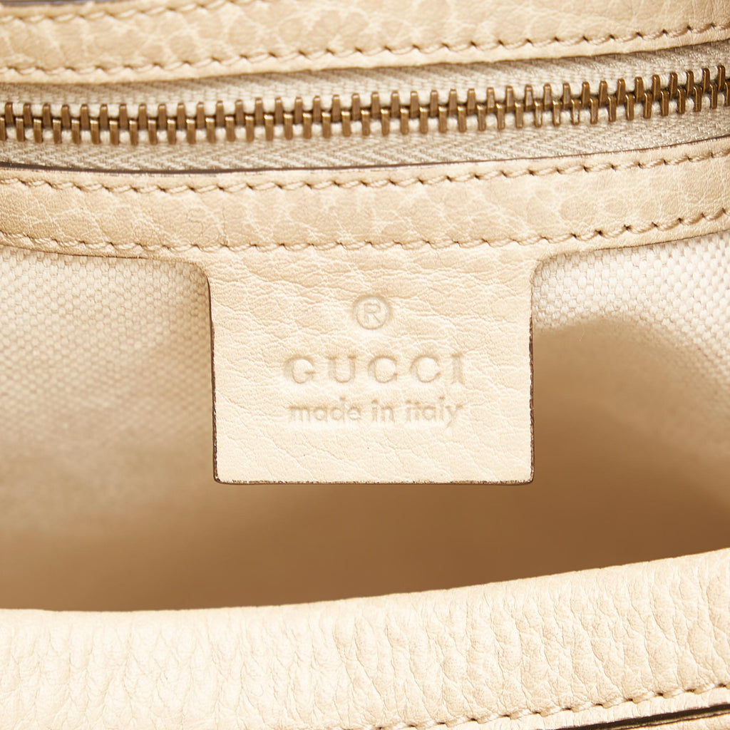 Gucci Miss GG Leather Satchel (SHG-UFJkBD)