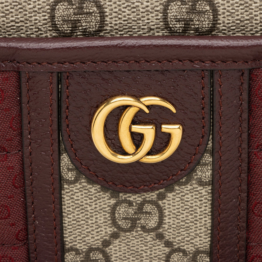 Gucci Mixed MIni GG Canvas Quilted Mini Shoulder Bag