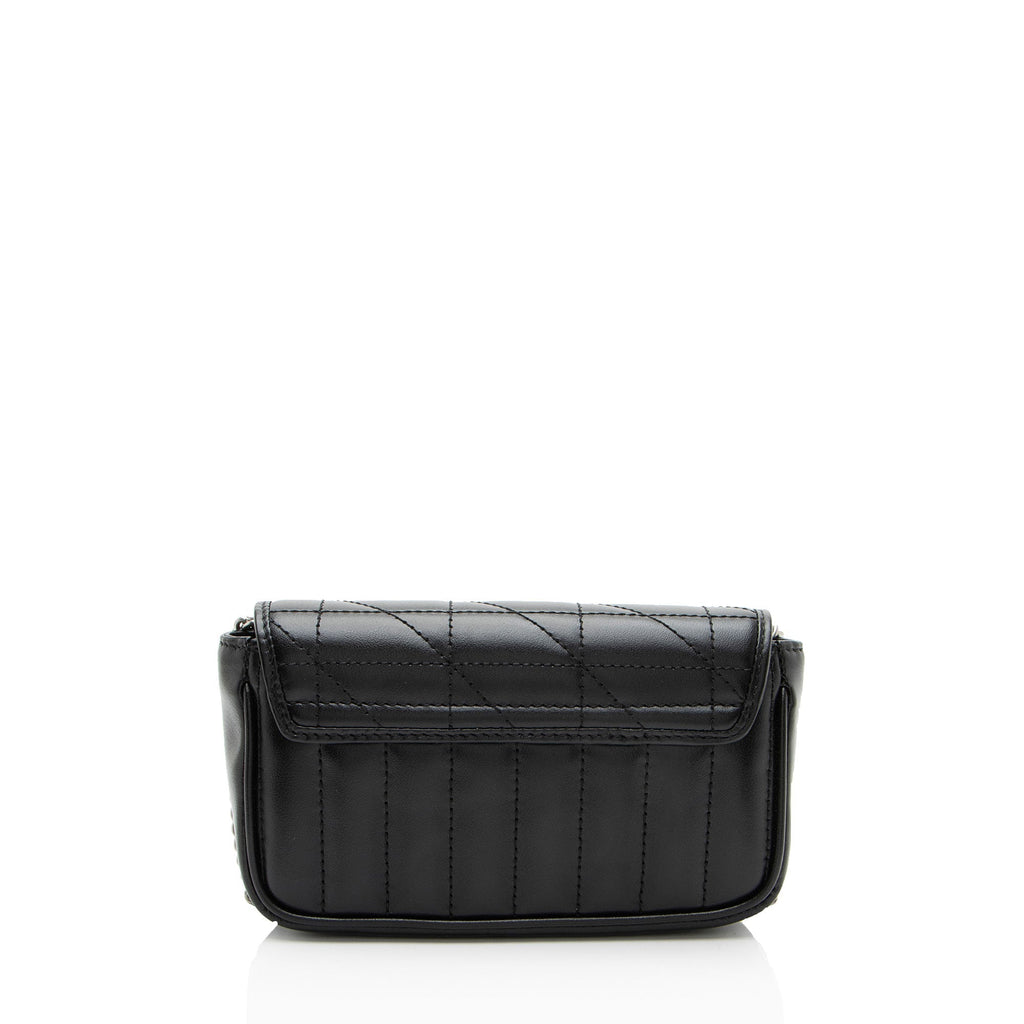 Gucci Mixed Matelasse Leather GG Marmont Aria Mini Flap Bag