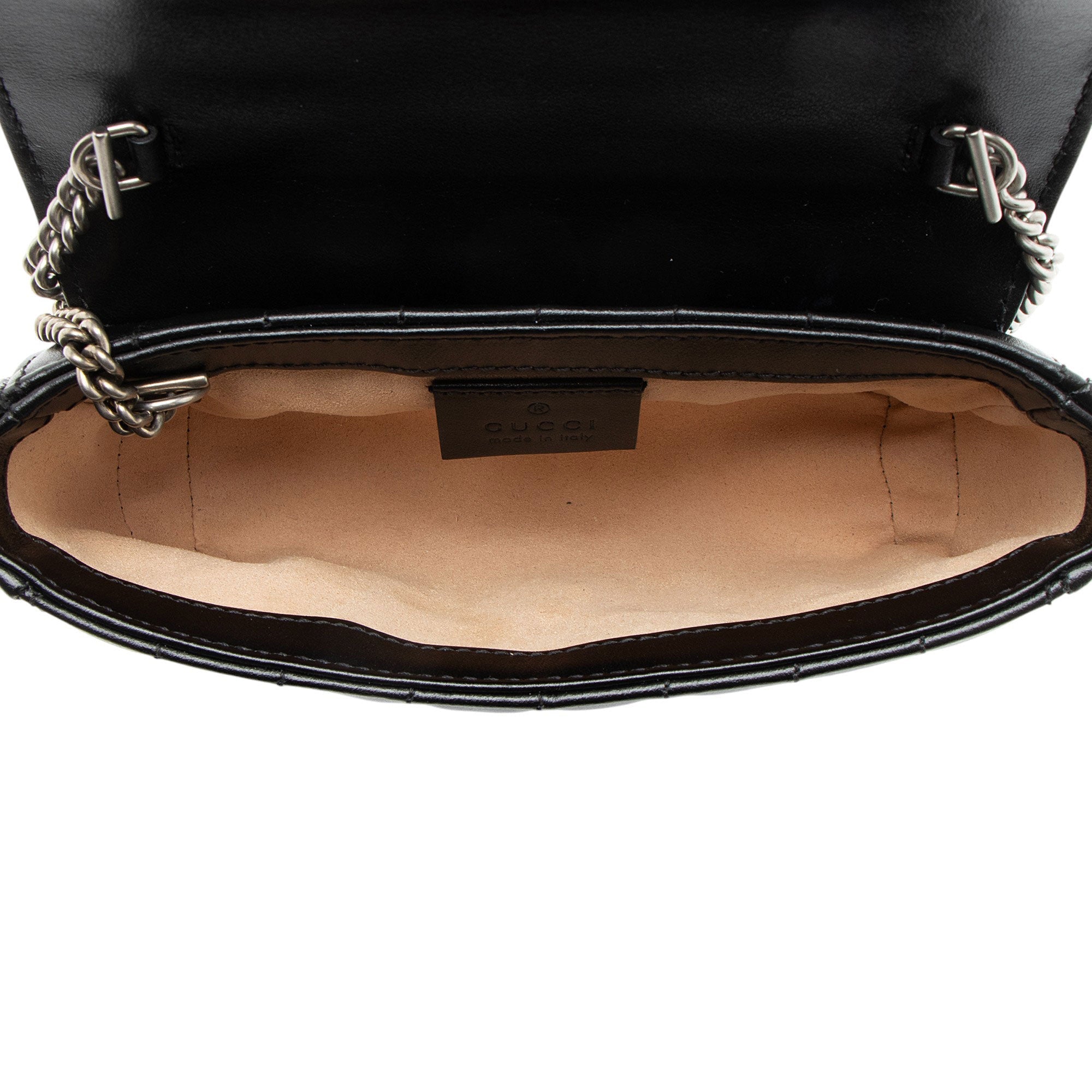 Gucci Mixed Matelasse Leather GG Marmont Aria Mini Flap Bag