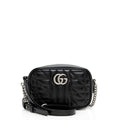 Gucci Mixed Matelasse Leather GG Marmont Aria Mini Camera Bag