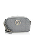 Gucci Mixed Matelasse Leather GG Marmont Aria Small Camera Bag