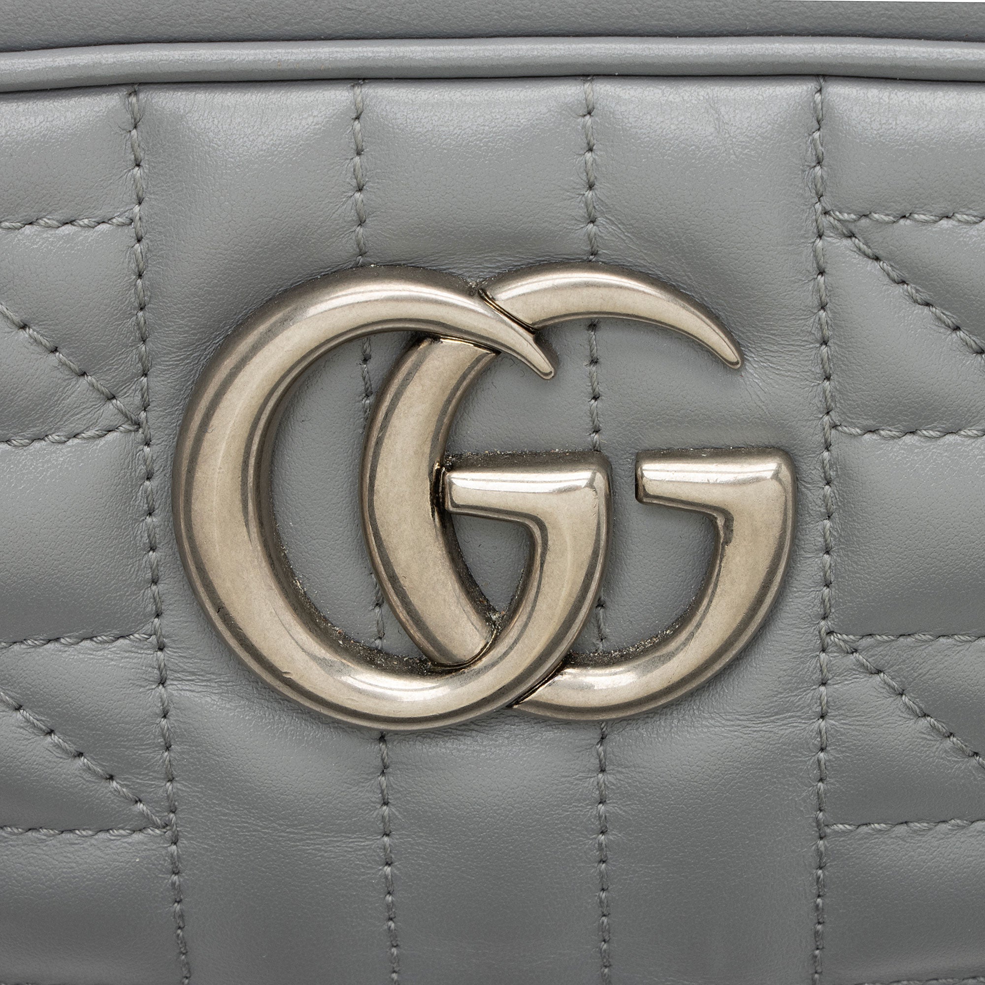 Gucci Mixed Matelasse Leather GG Marmont Aria Small Camera Bag