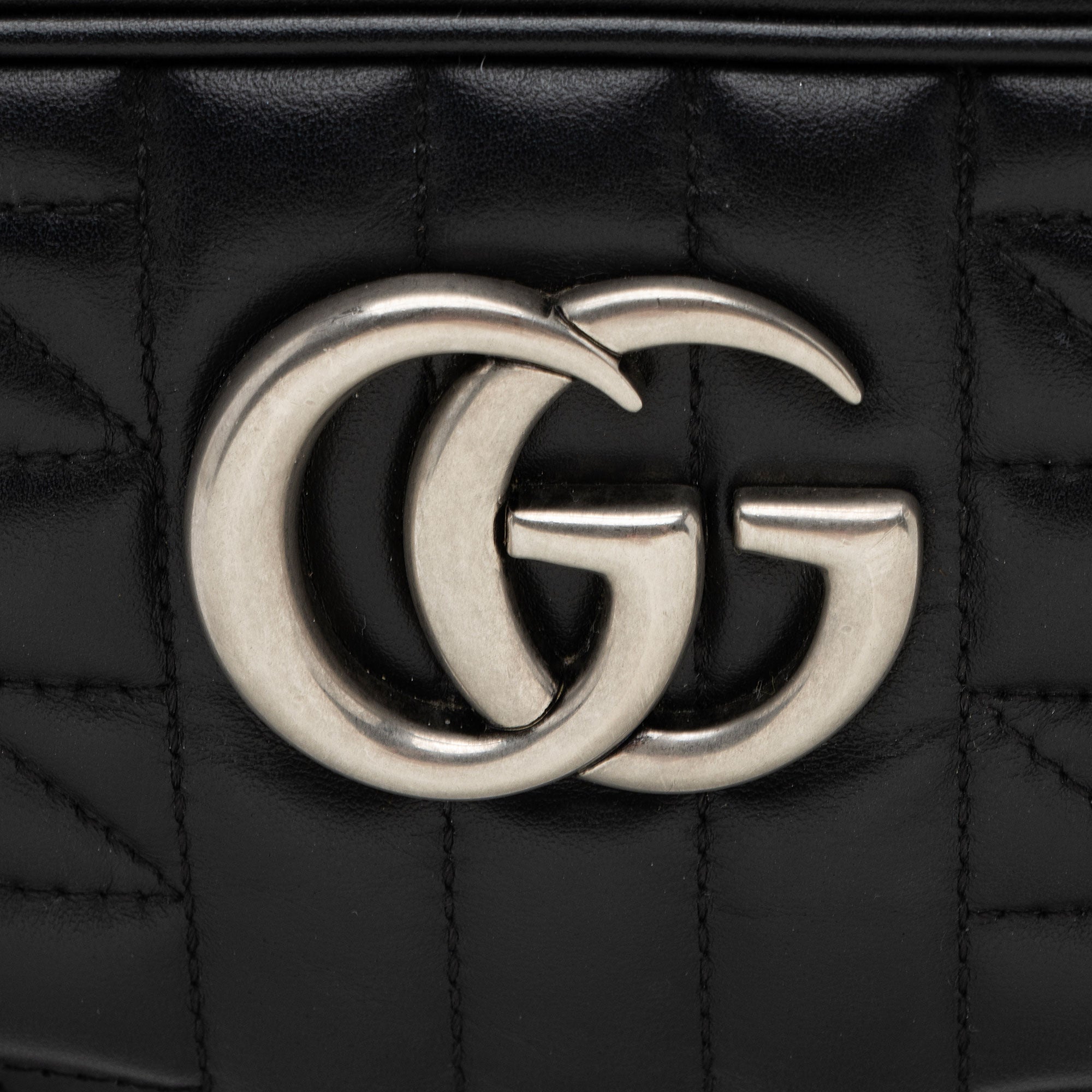 Gucci Mixed Matelasse Leather GG Marmont Aria Small Shoulder Bag (SHF-9Mi1xp)