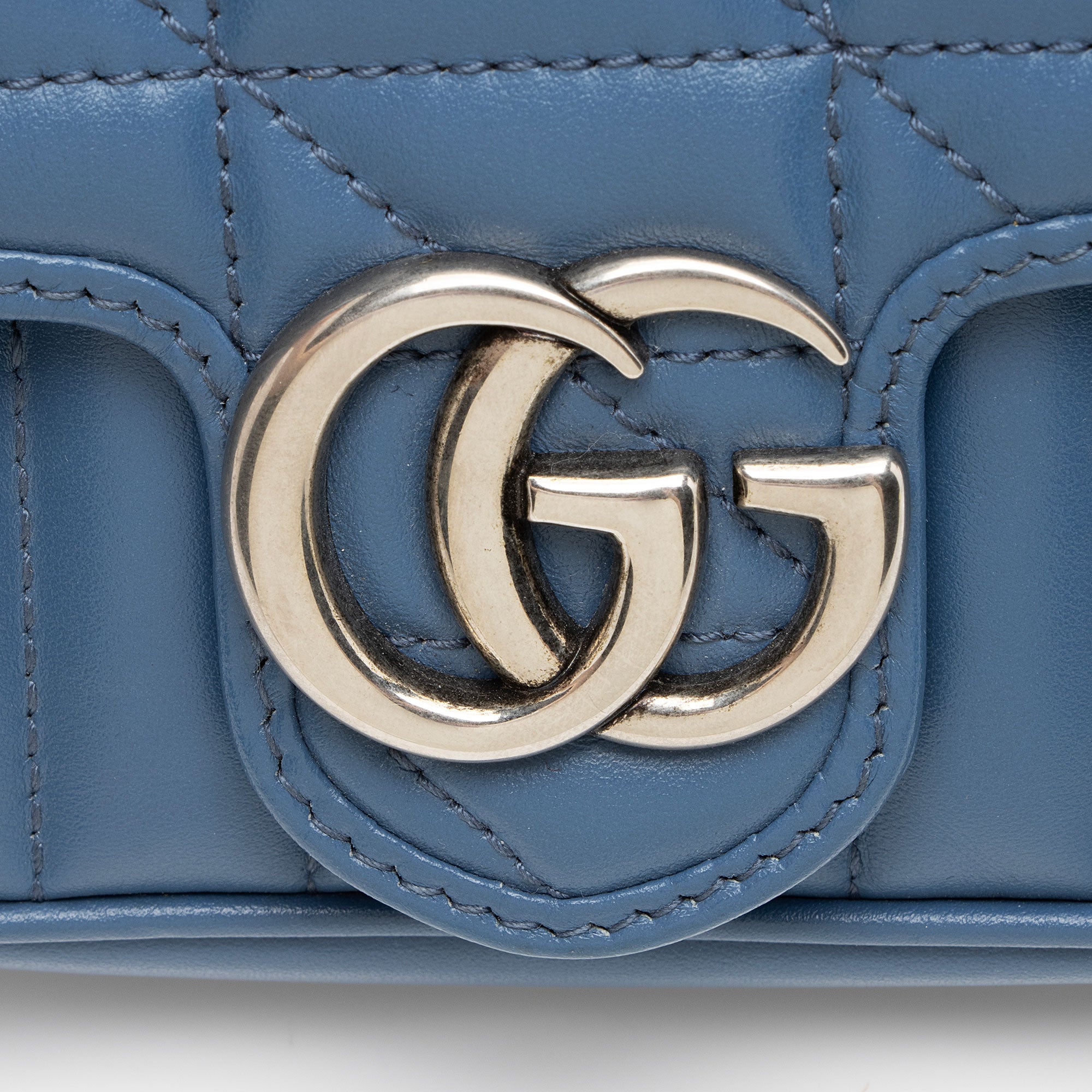 Gucci Mixed Matelasse Leather GG Marmont Aria Mini Flap Bag