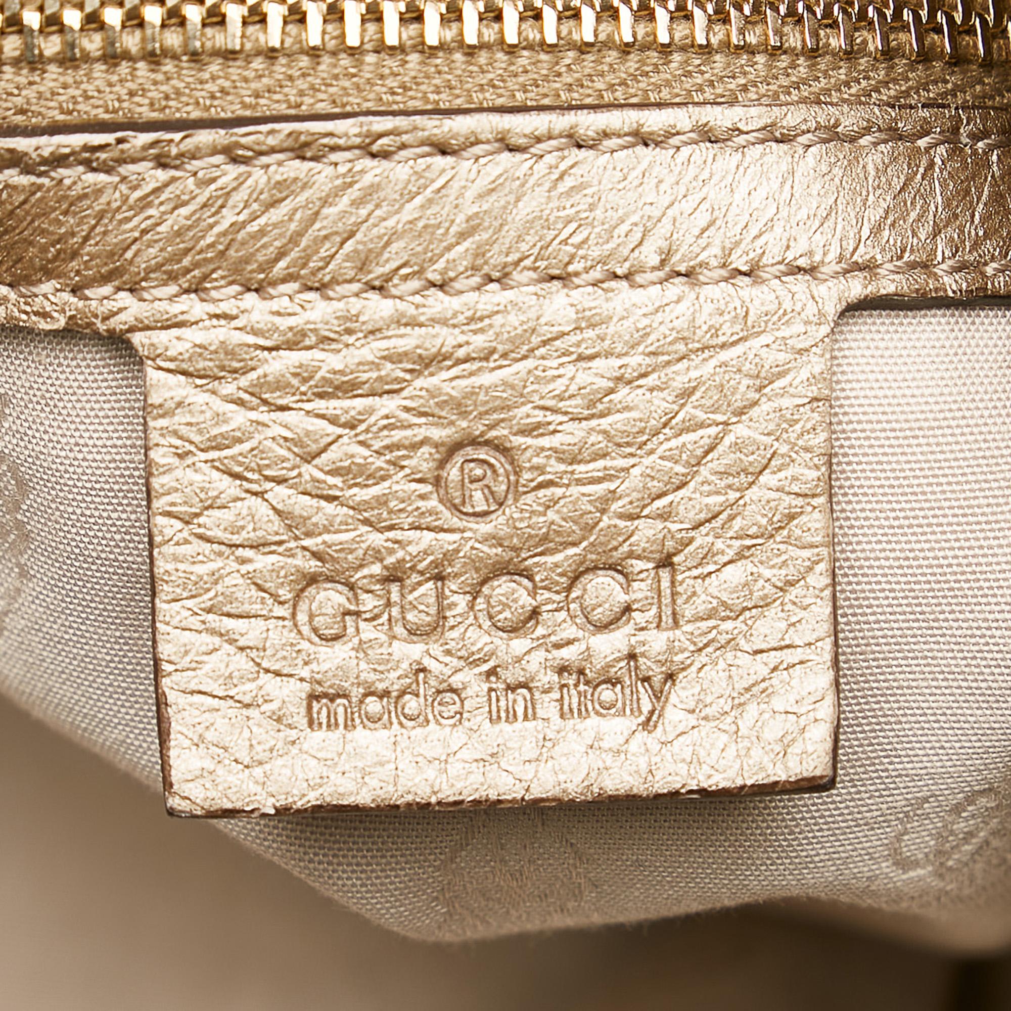 Gucci New Jackie Leather Satchel (SHG-31181)