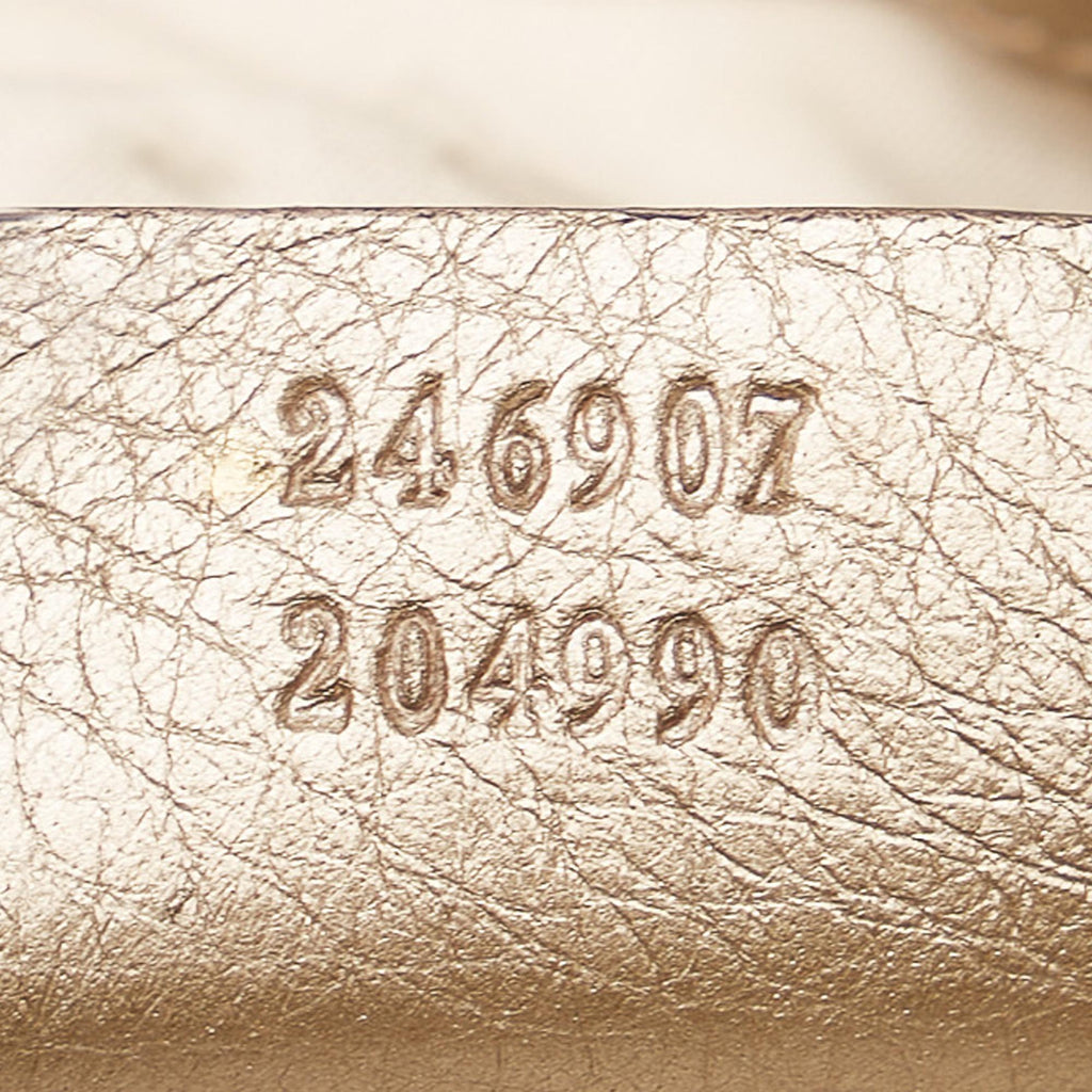 Gucci New Jackie Leather Satchel (SHG-31181)