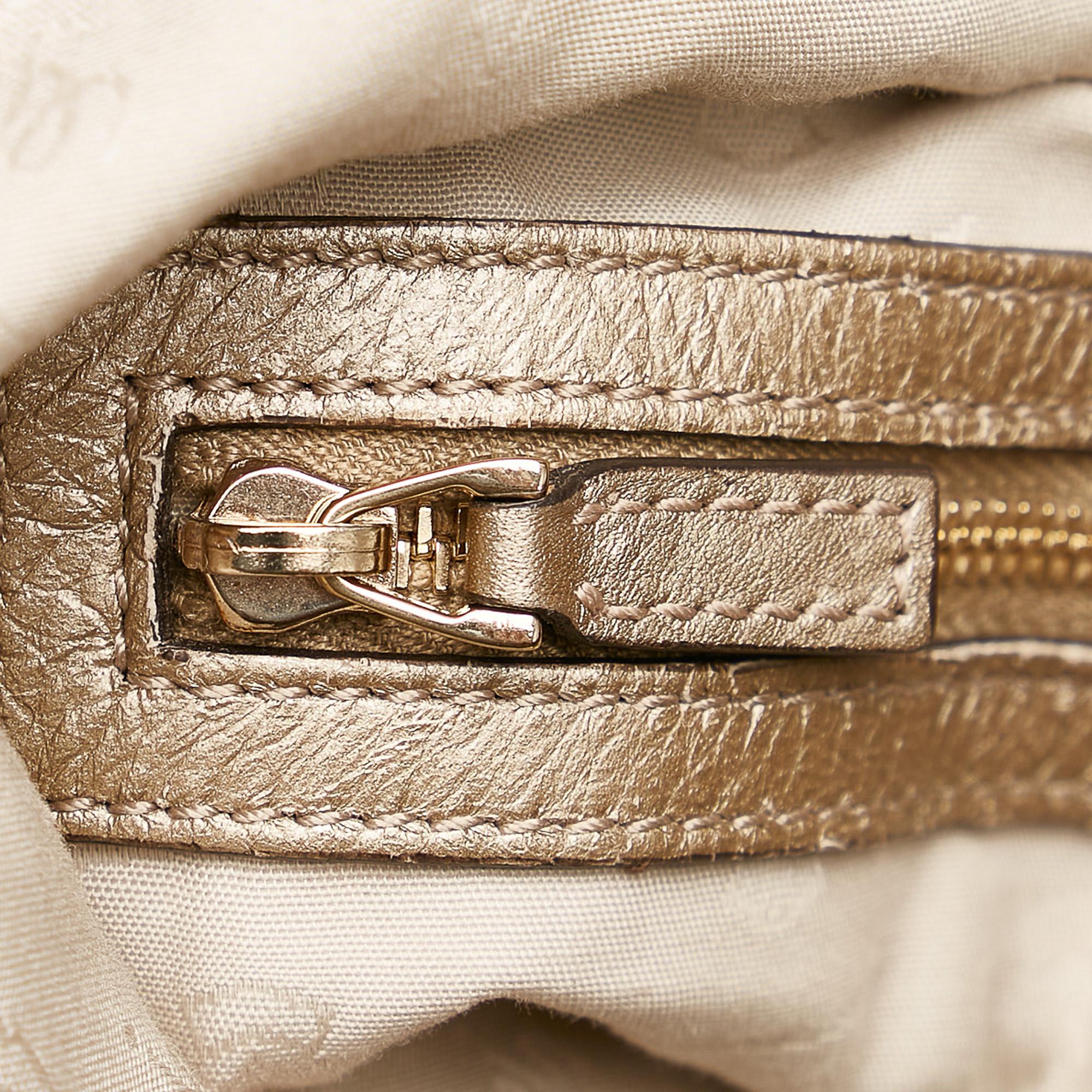 Gucci New Jackie Leather Satchel (SHG-31181)