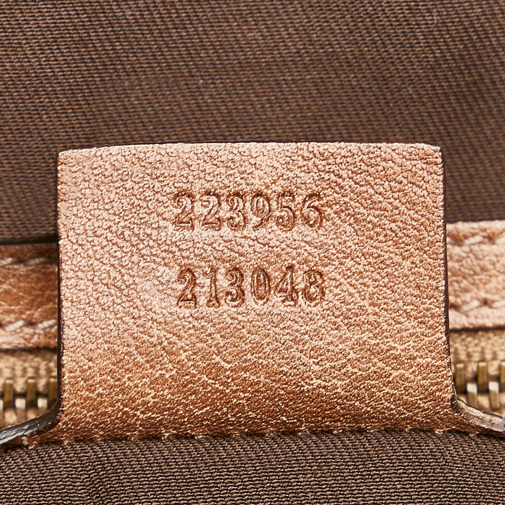 Gucci New Pelham Leather Handbag (SHG-29970)