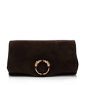 Gucci Nubuck Leather Ribot Clutch (SHF-ge9pTT)