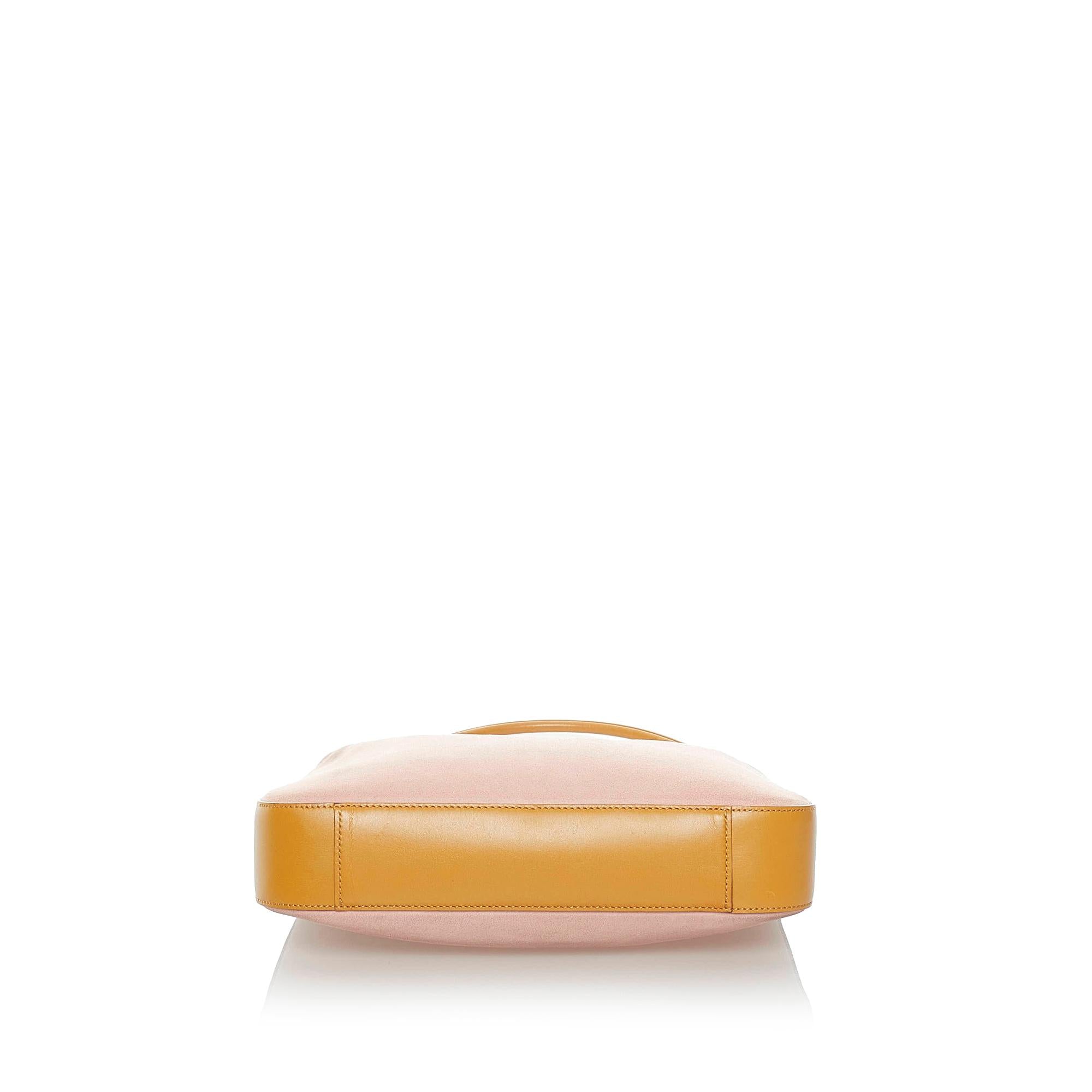 Gucci Nubuck Leather Shoulder Bag (SHG-32317)