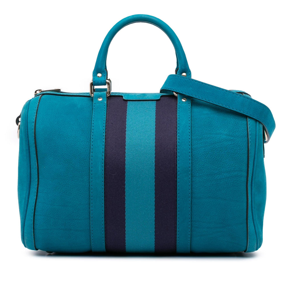 Gucci Nubuck Web Joy Satchel