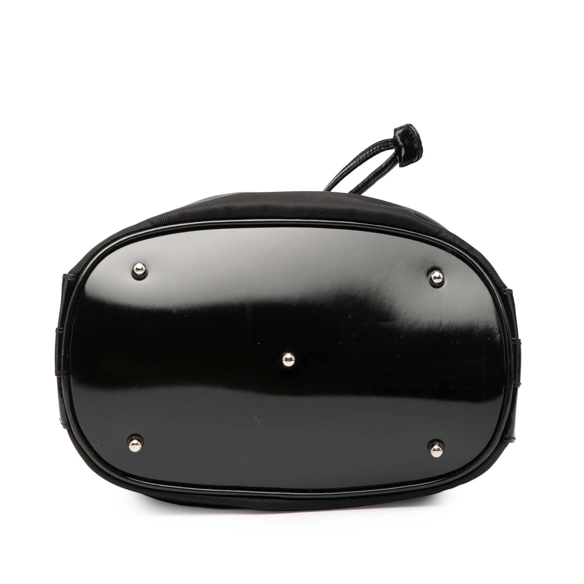 Gucci Nylon Bamboo Bucket Bag