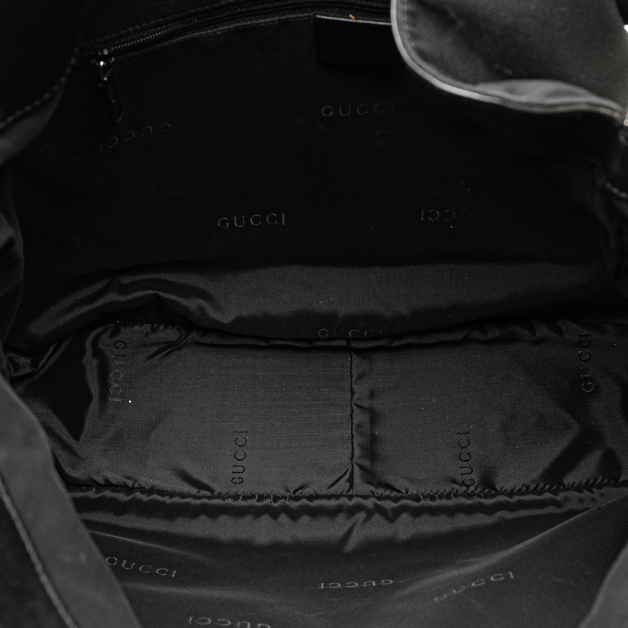 Gucci Nylon Bamboo Satchel (SHG-T1iWzs)