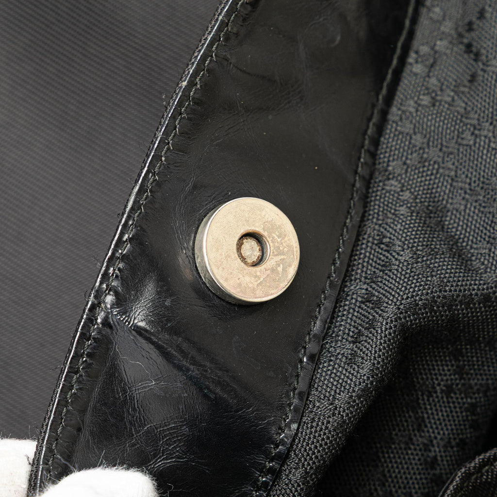 Gucci Nylon Bamboo Satchel