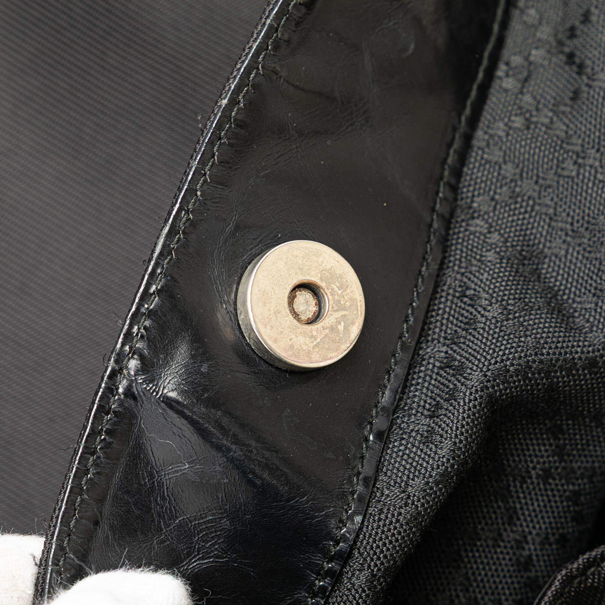 Gucci Nylon Bamboo Satchel