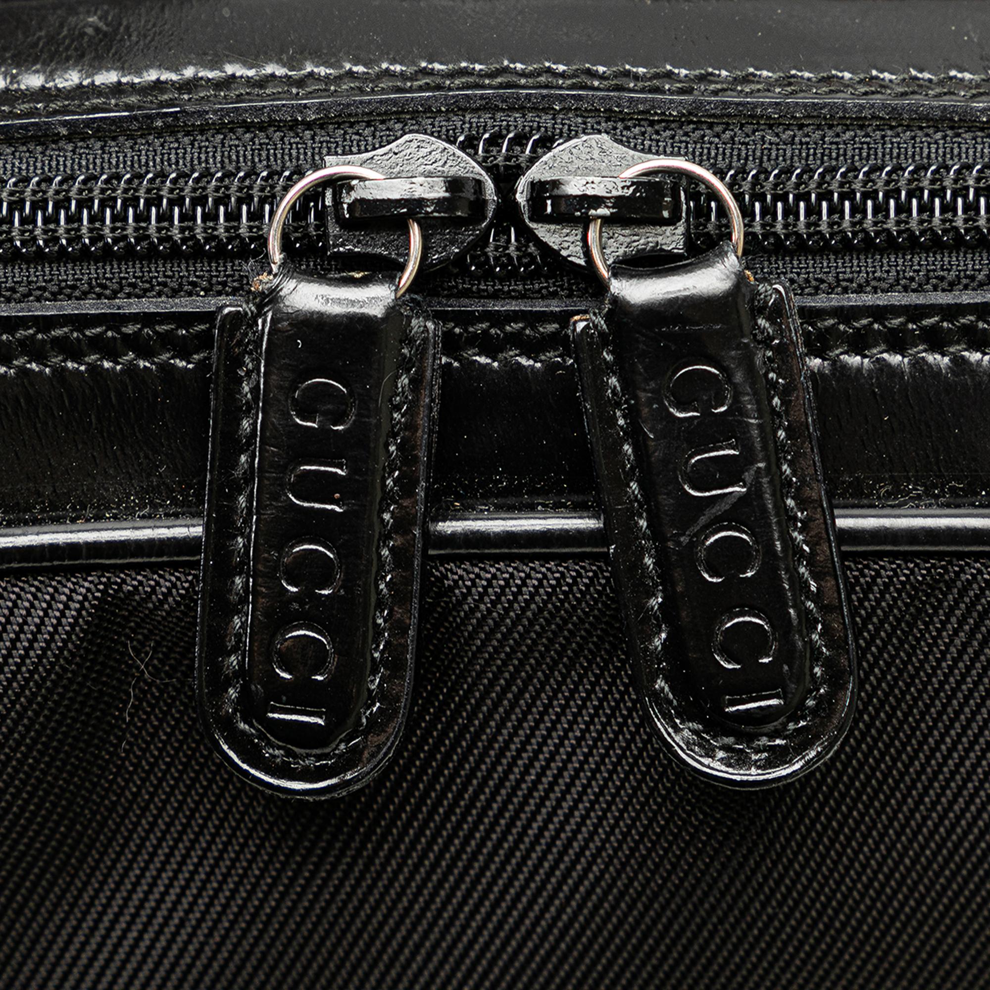 Gucci Nylon Bamboo Sling Backpack (SHG-IELGv1)