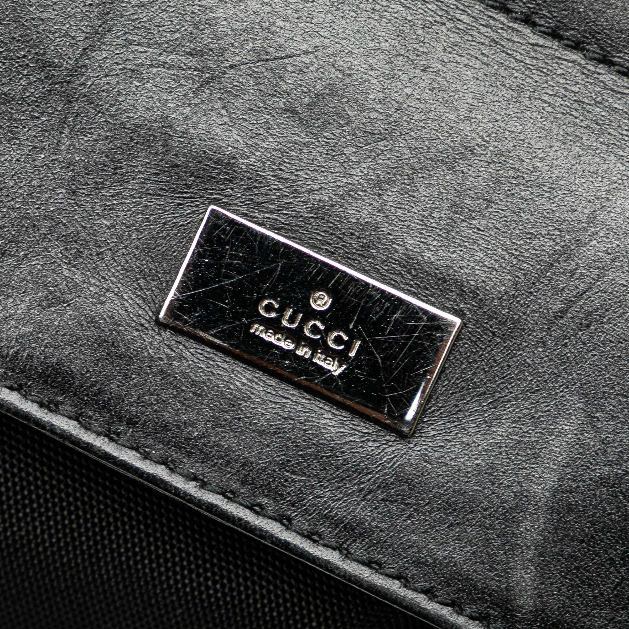 Gucci Nylon Double Pocket Belt Bag