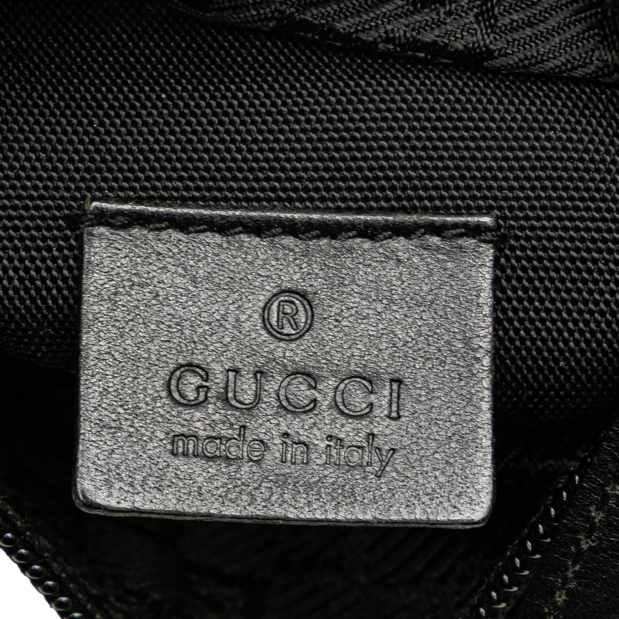 Gucci Nylon Double Pocket Belt Bag
