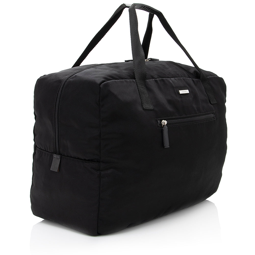 Gucci New 1:1 Rep Nylon Duffel Bag (SHF-20921)