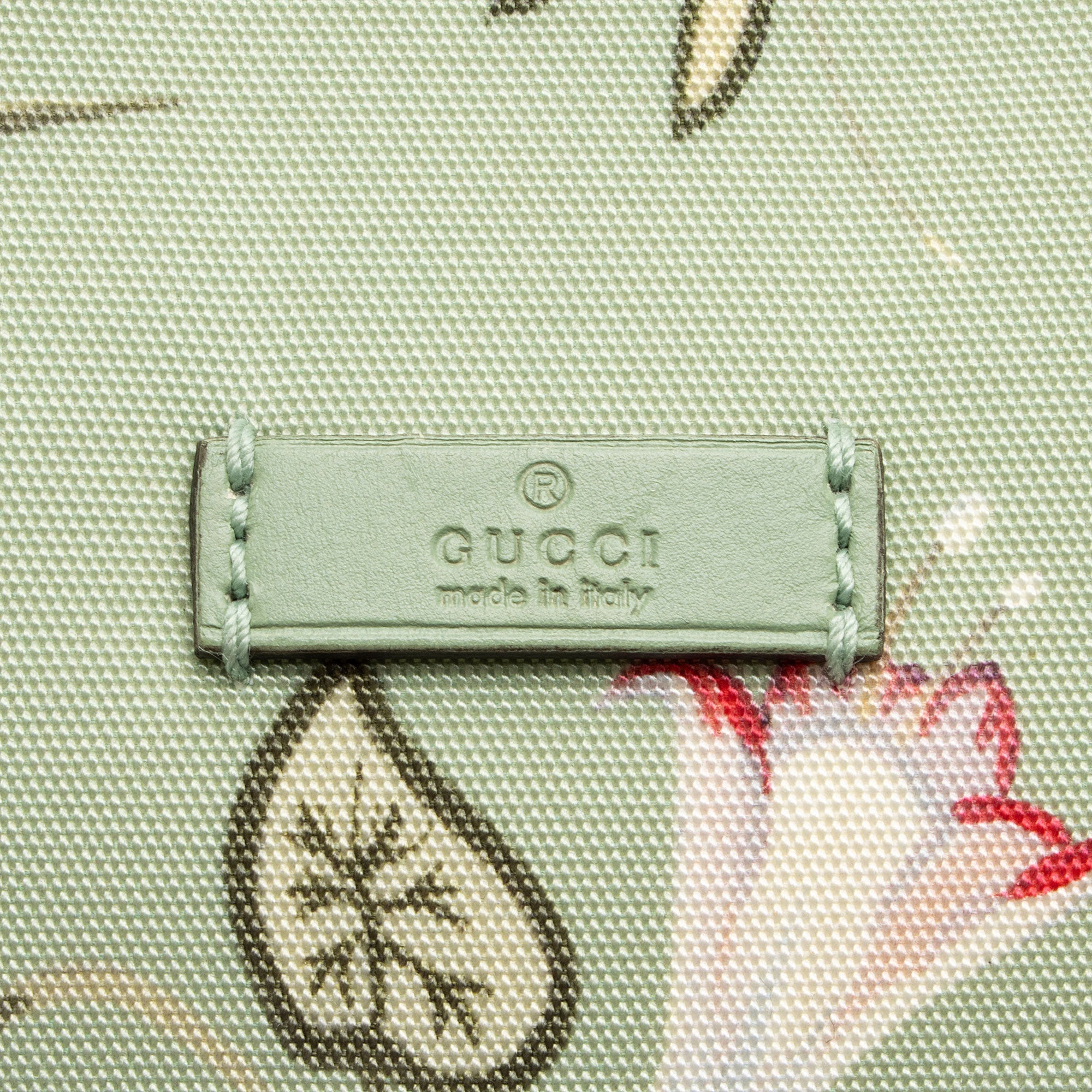 Gucci Nylon Flora Knight Small Tote (SHF-2ID1EO)