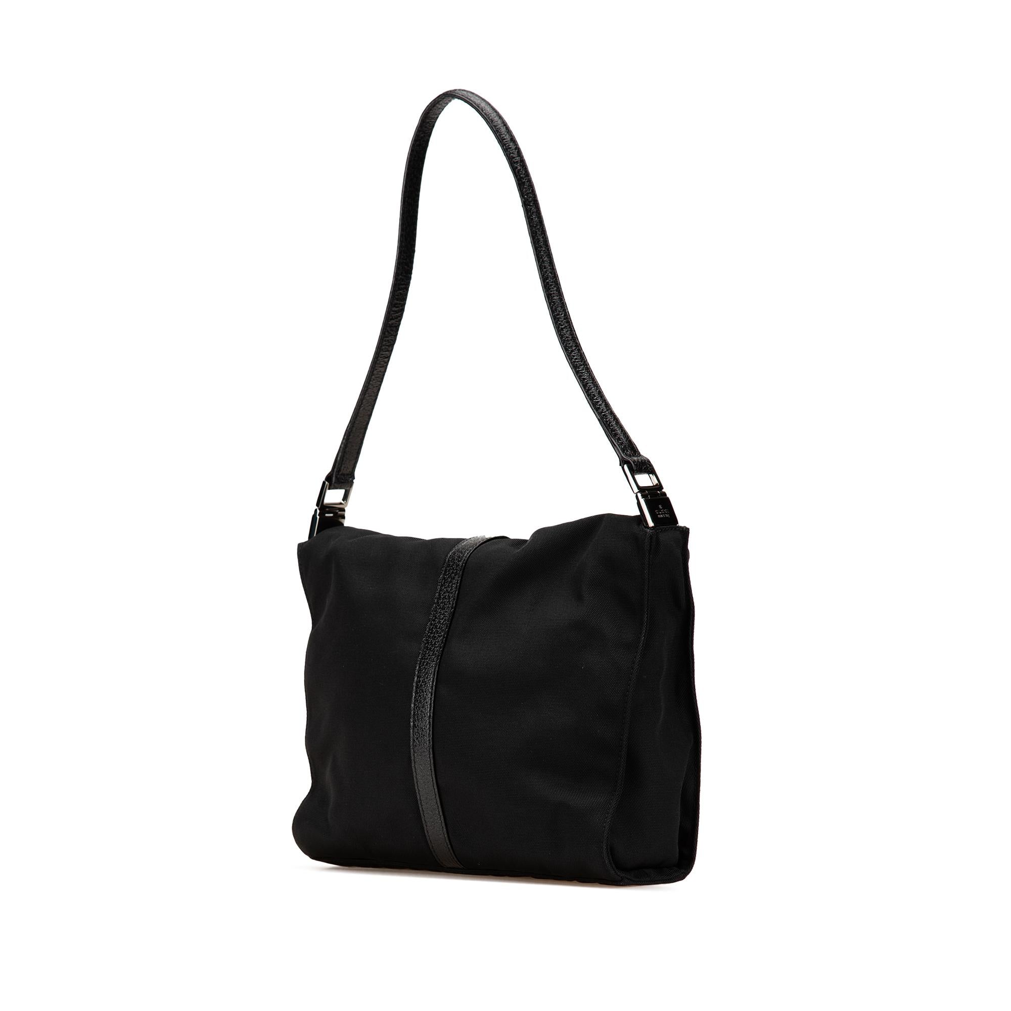 Gucci Nylon Jackie Shoulder Bag