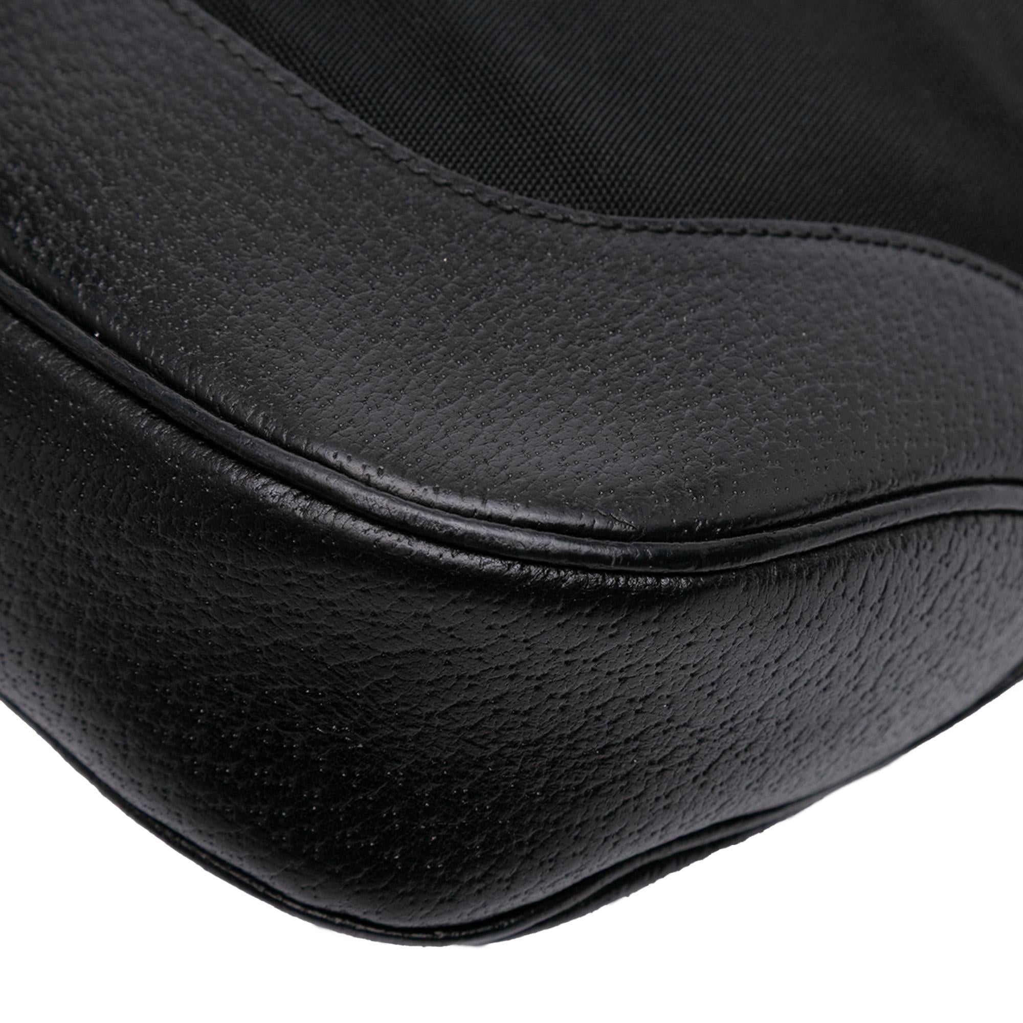 Gucci Nylon Jackie Shoulder Bag